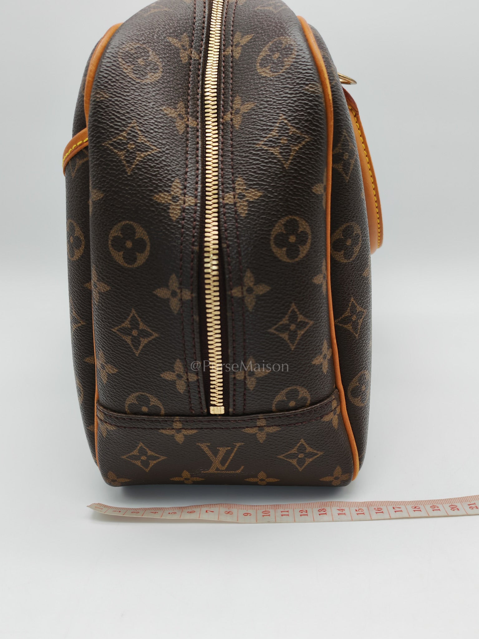 Deauville Monogram Canvas Handbag (Date Code:  MB0041)