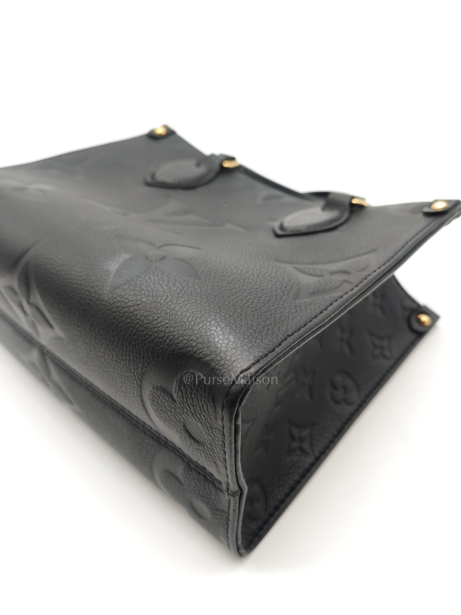 Louis Vuitton OnTheGo (OTG) PM in Black Empreinte Leather (Microchip)