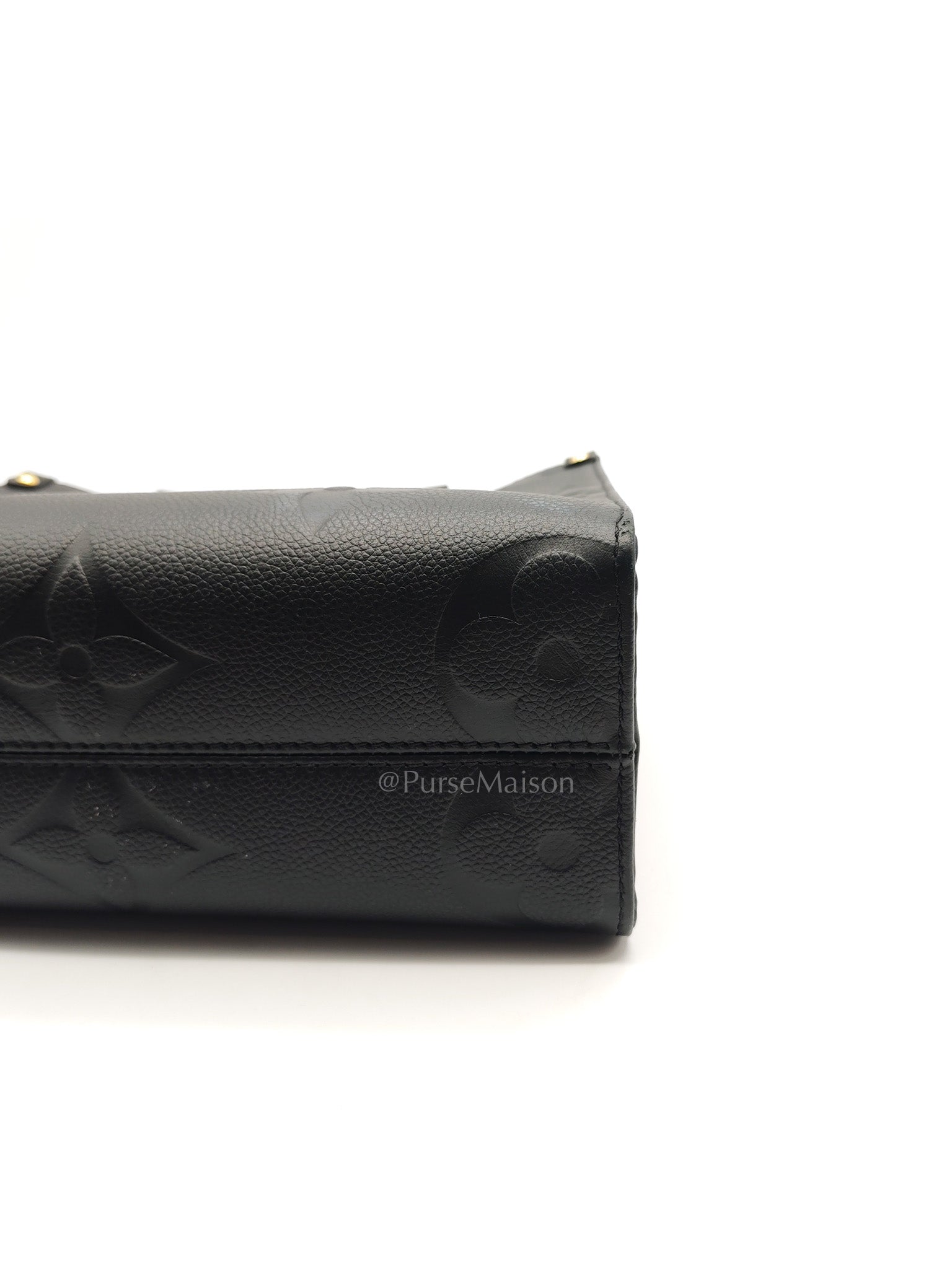 Louis Vuitton OnTheGo (OTG) PM in Black Empreinte Leather (Microchip)
