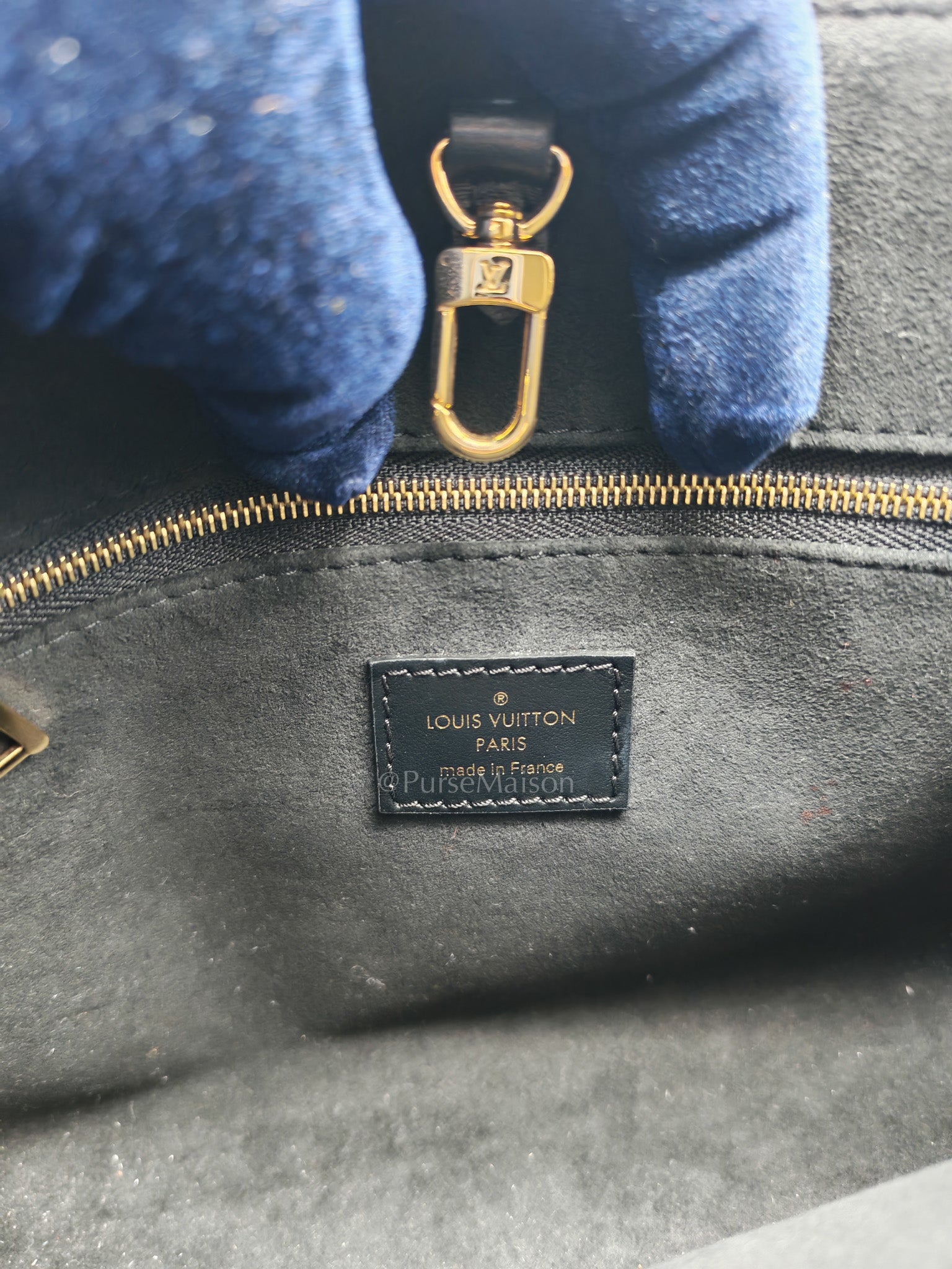 Louis Vuitton OnTheGo (OTG) PM in Black Empreinte Leather (Microchip)