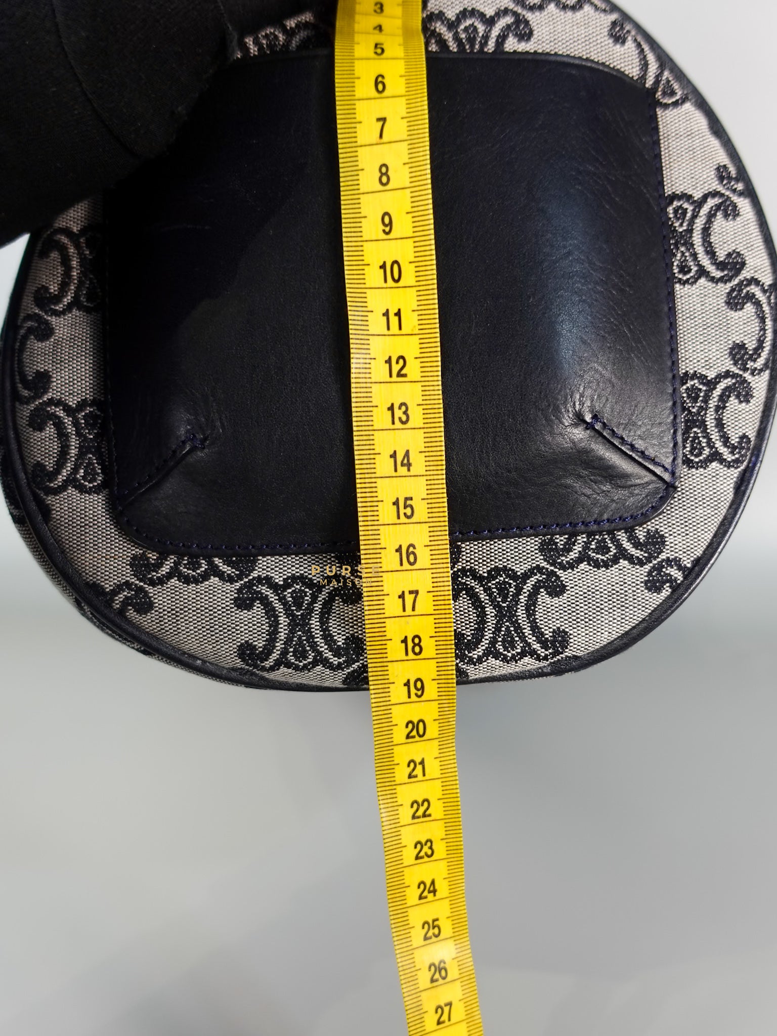 Macadam Boston Navy Blue Hand Bag | Purse Maison Luxury Bags Shop