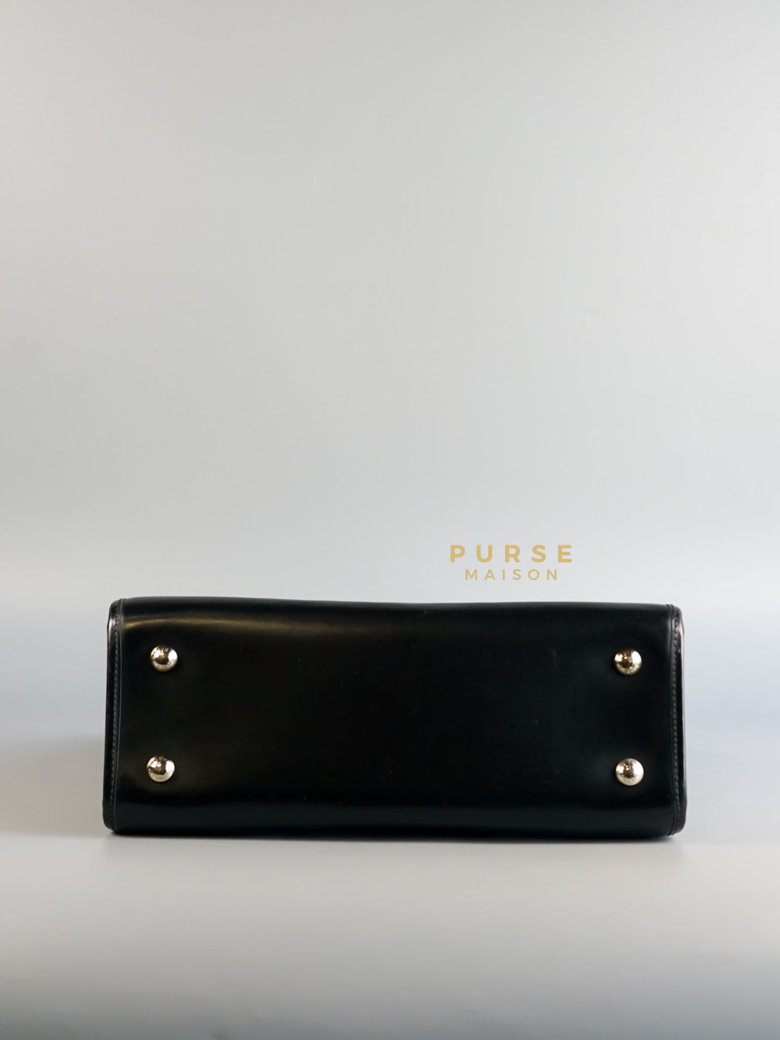 Madeleine Bag in Noir Epi Leather (Microchip) | Purse Maison Luxury Bags Shop