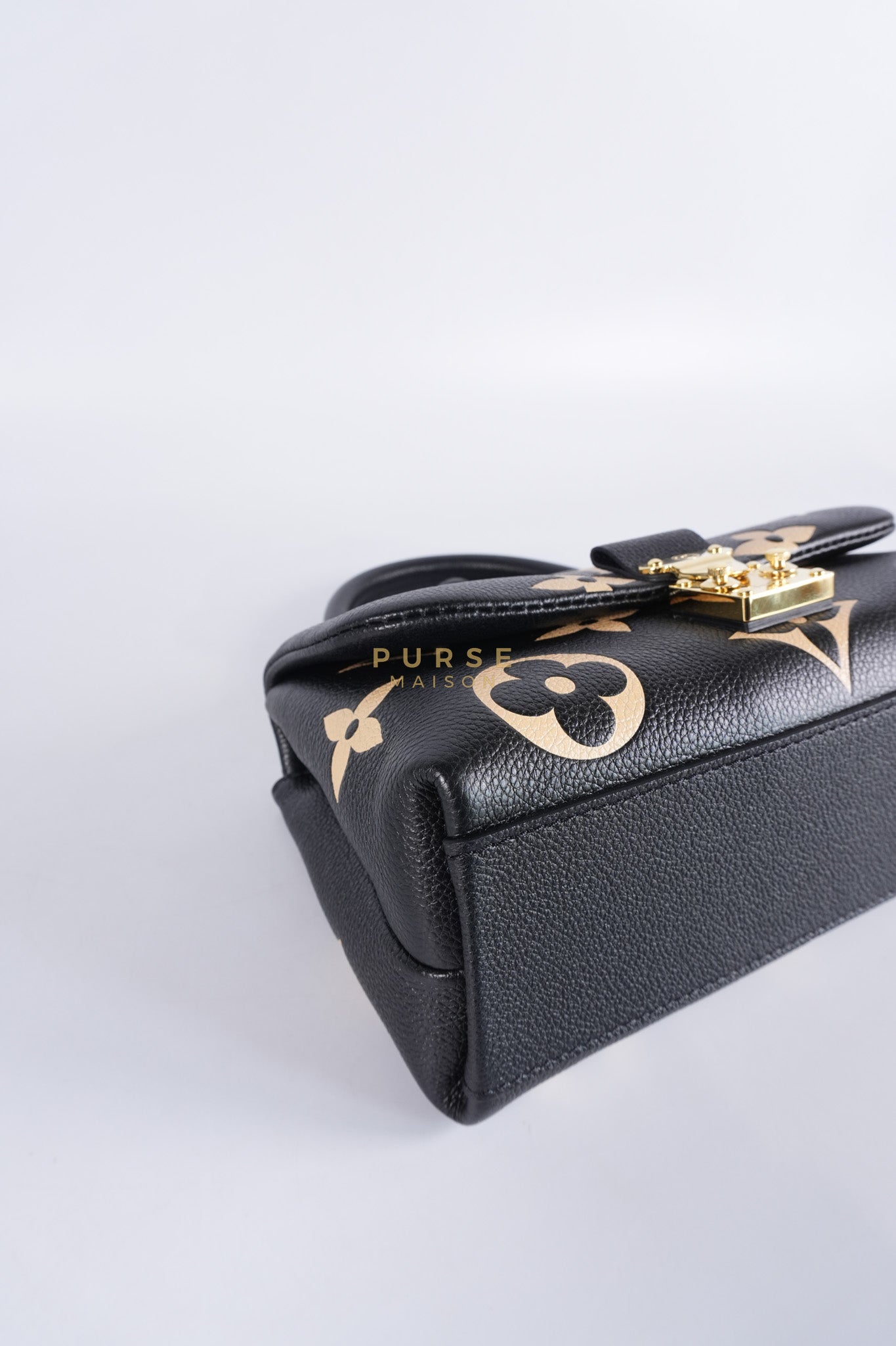 Madeleine BB in Bicolor Empreinte Leather (Microchip) | Purse Maison Luxury Bags Shop