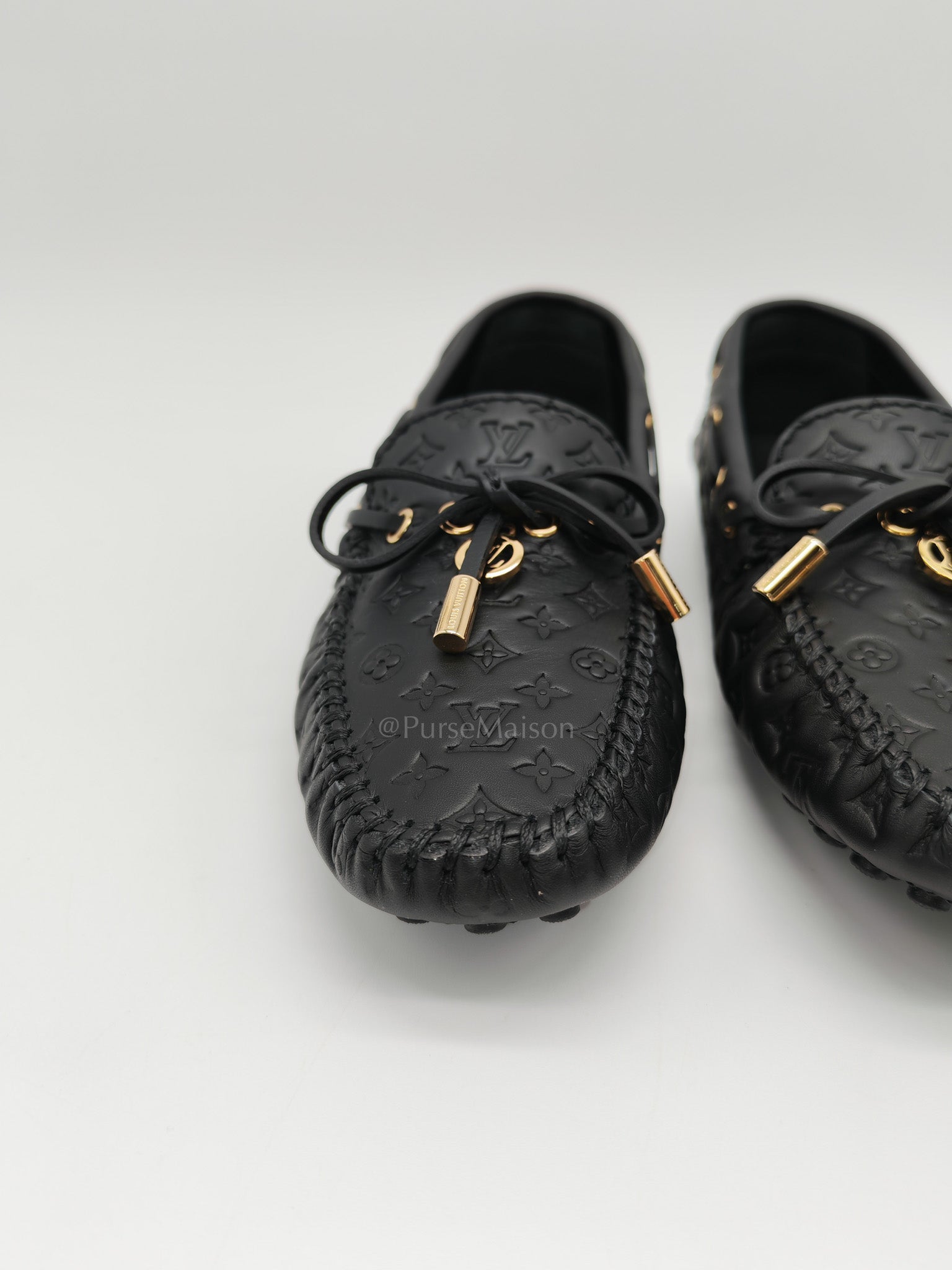 Gloria Flat Loafers in Black Size 36 1/2 (23.5 cm)