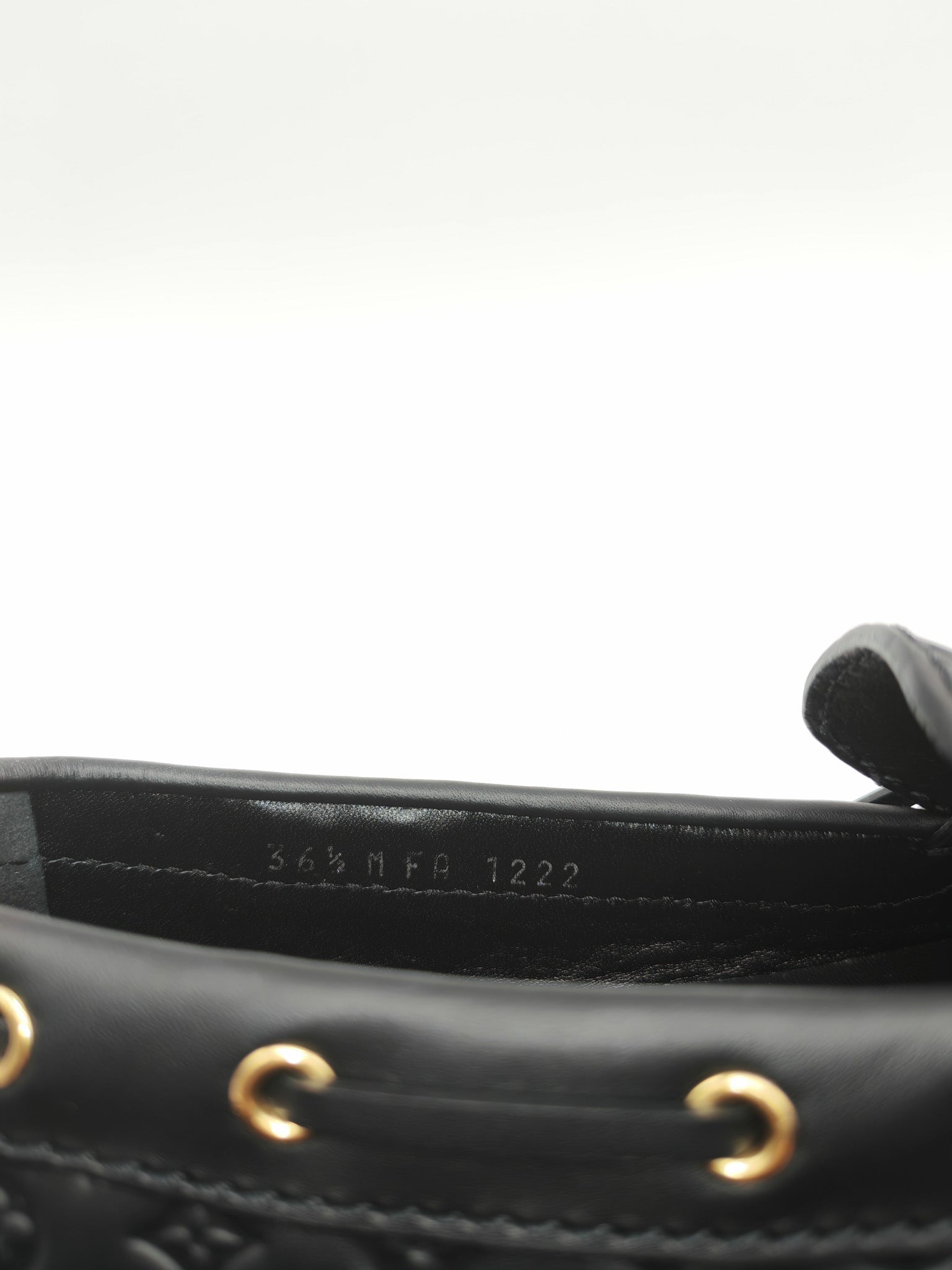 Gloria Flat Loafers in Black Size 36 1/2 (23.5 cm)