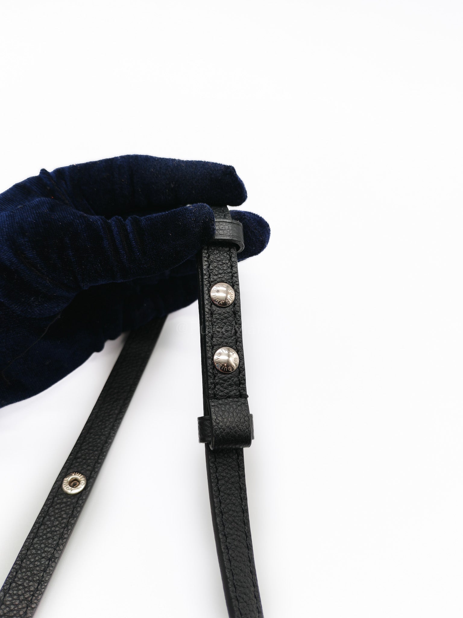 Marellini in Black Epi Leather Shoulder Bag ( Microchip) | Purse Maison Luxury Bags Shop
