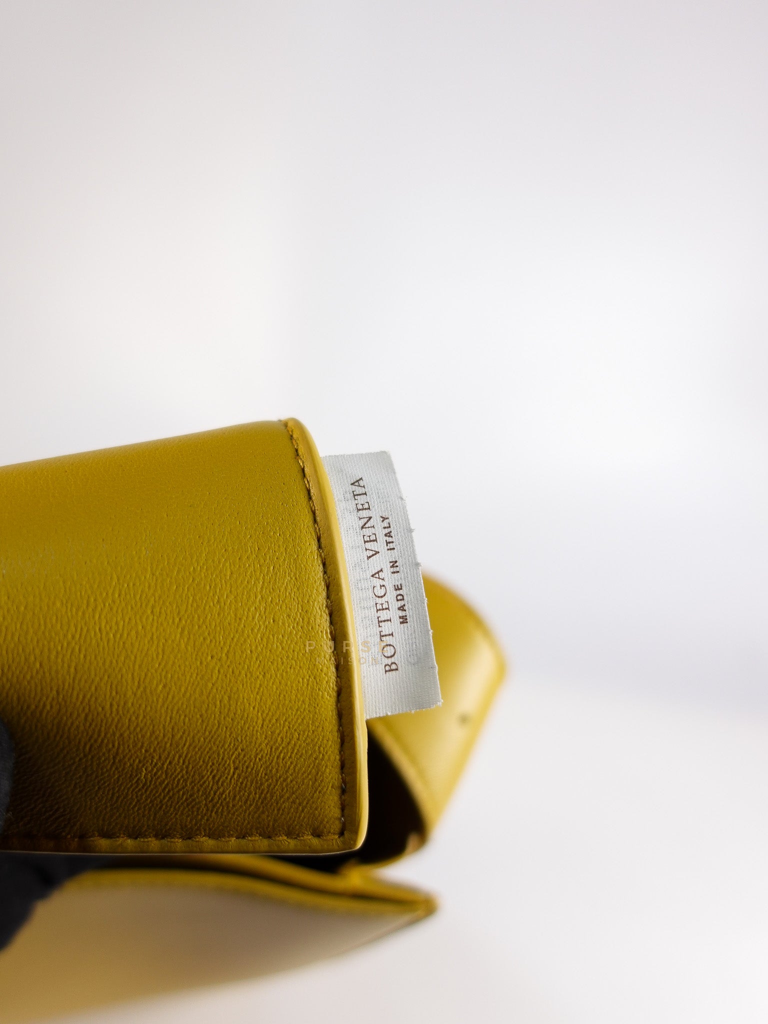 Marie Hand Bag Medium in Yellow Nappa Leather Gold Hardware | Purse Maison Luxury Bags Shop