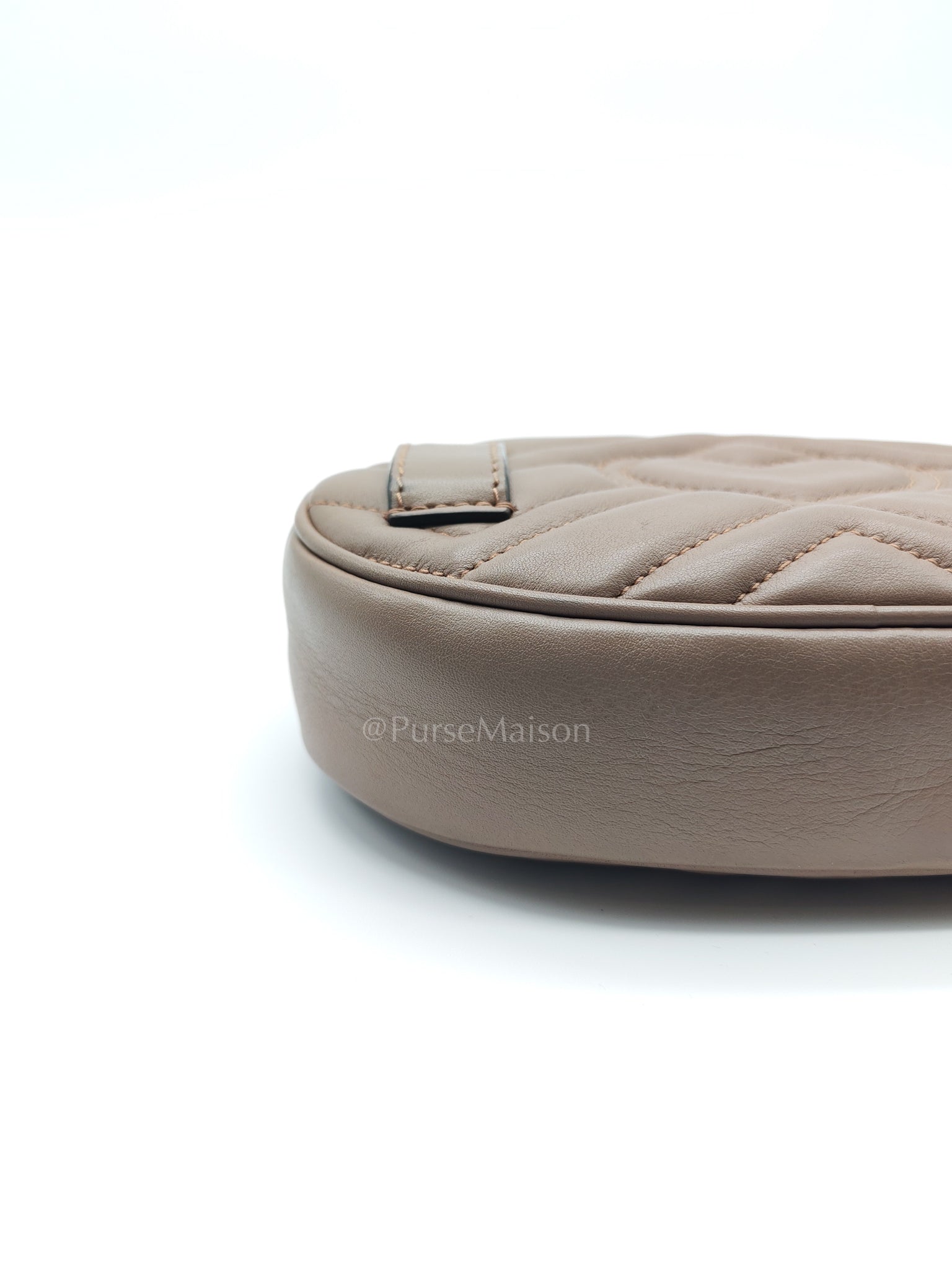 Marmont Belt Bag in Dusty Rose | Purse Maison Luxury Bags Shop