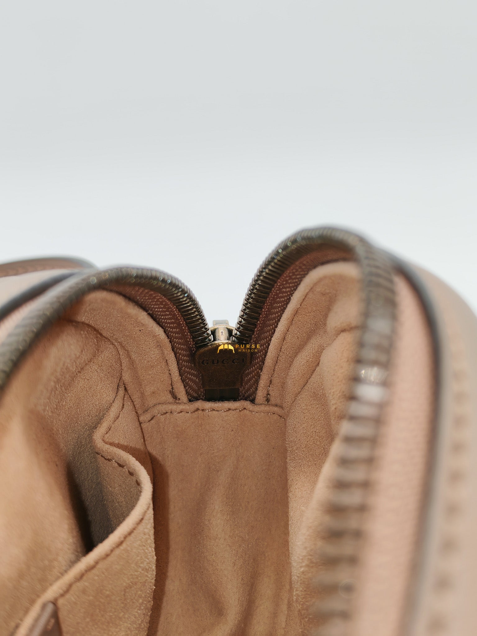 Marmont Belt Bag in Dusty Rose | Purse Maison Luxury Bags Shop