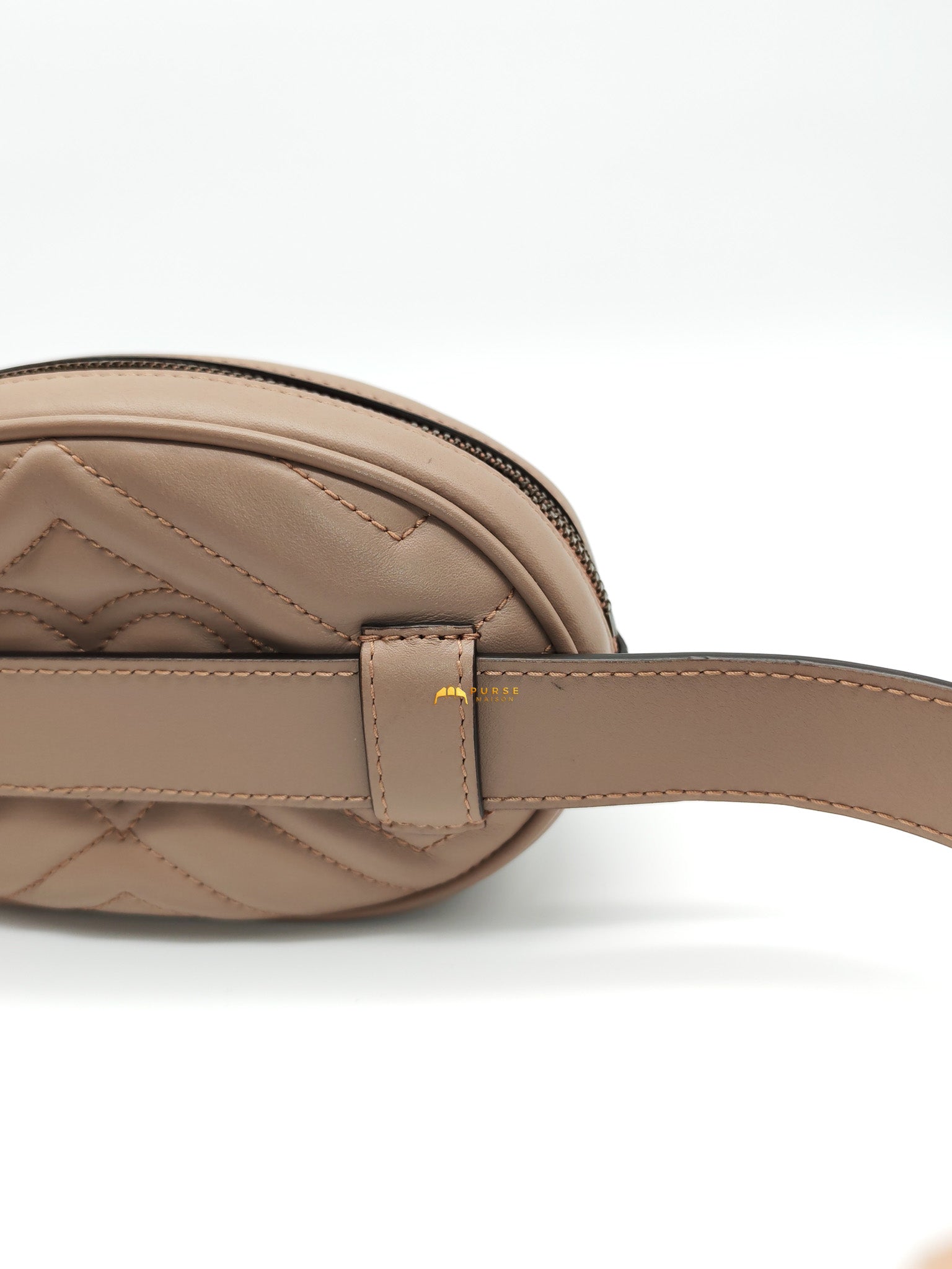 Marmont Belt Bag in Dusty Rose | Purse Maison Luxury Bags Shop