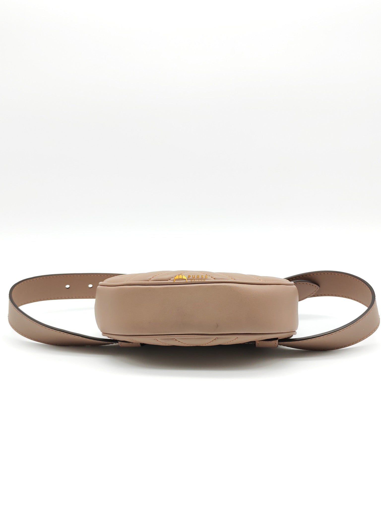 Marmont Belt Bag in Dusty Rose | Purse Maison Luxury Bags Shop