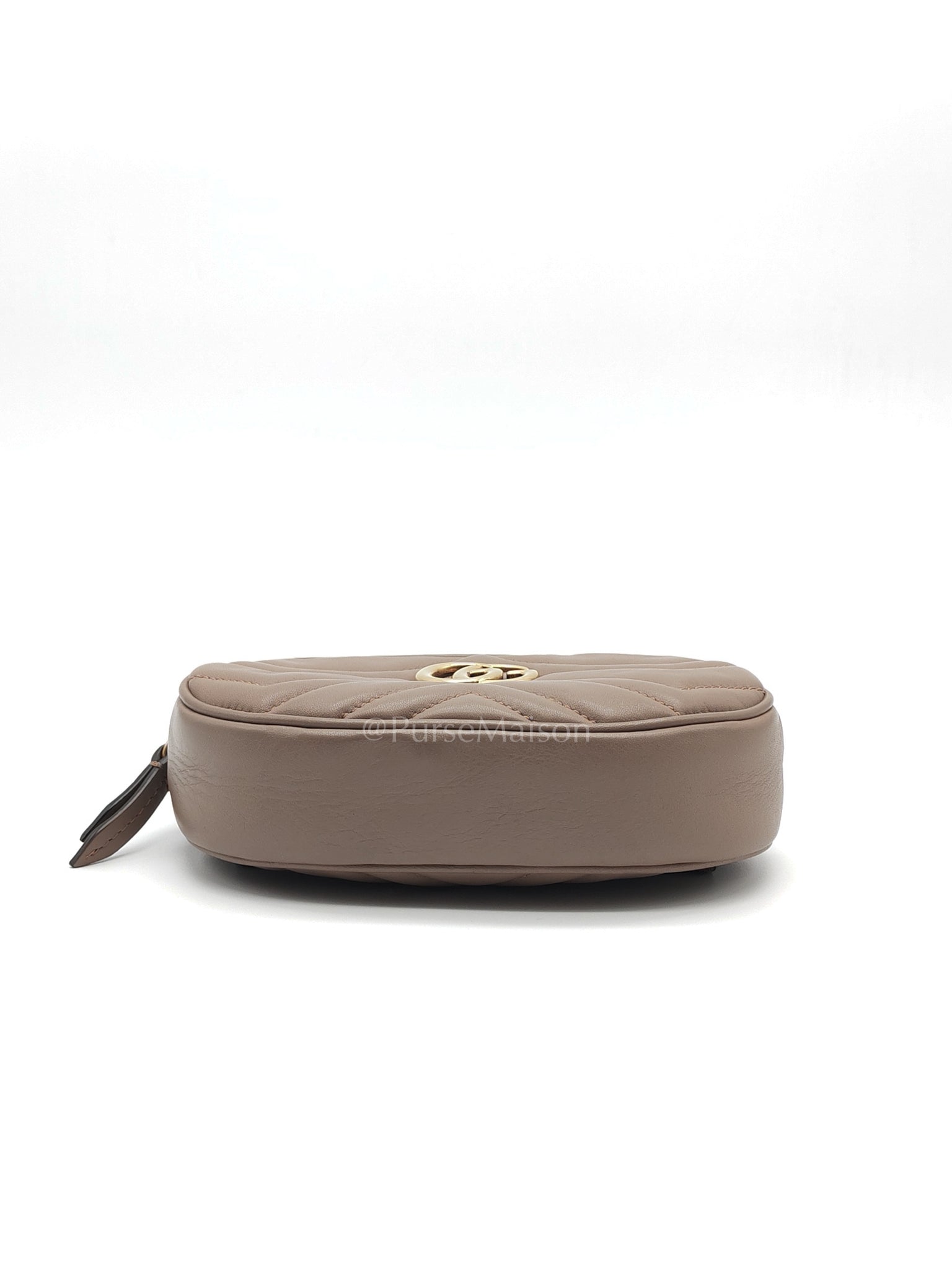 Marmont Belt Bag in Dusty Rose | Purse Maison Luxury Bags Shop