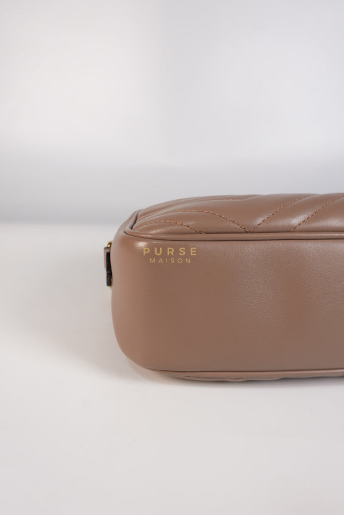 Marmont Camera Bag in Dusty Rose | Purse Maison Luxury Bags Shop