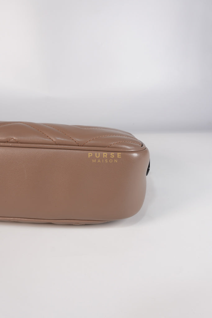 Marmont Camera Bag in Dusty Rose | Purse Maison Luxury Bags Shop