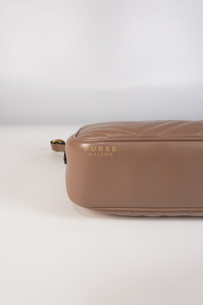 Marmont Camera Bag in Dusty Rose | Purse Maison Luxury Bags Shop