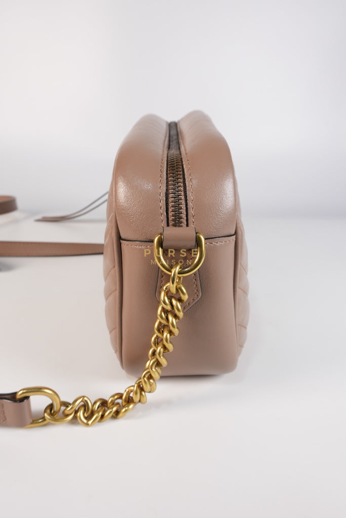 Marmont Camera Bag in Dusty Rose | Purse Maison Luxury Bags Shop