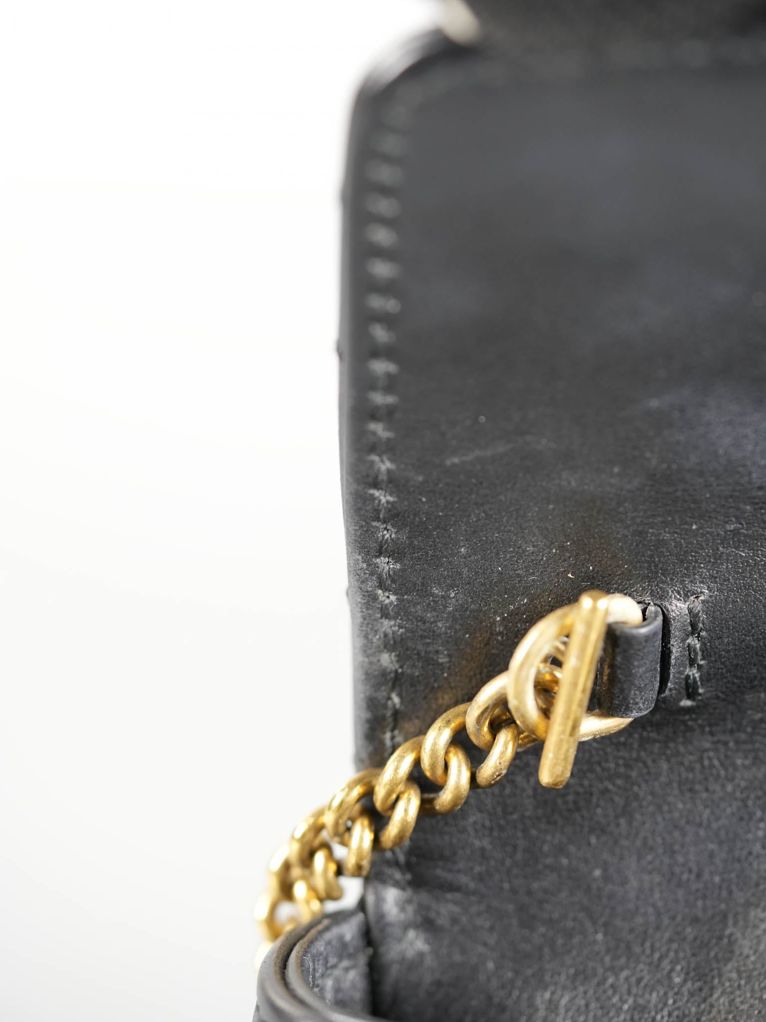 Marmont Chain Mini GG Black Leather | Purse Maison Luxury Bags Shop