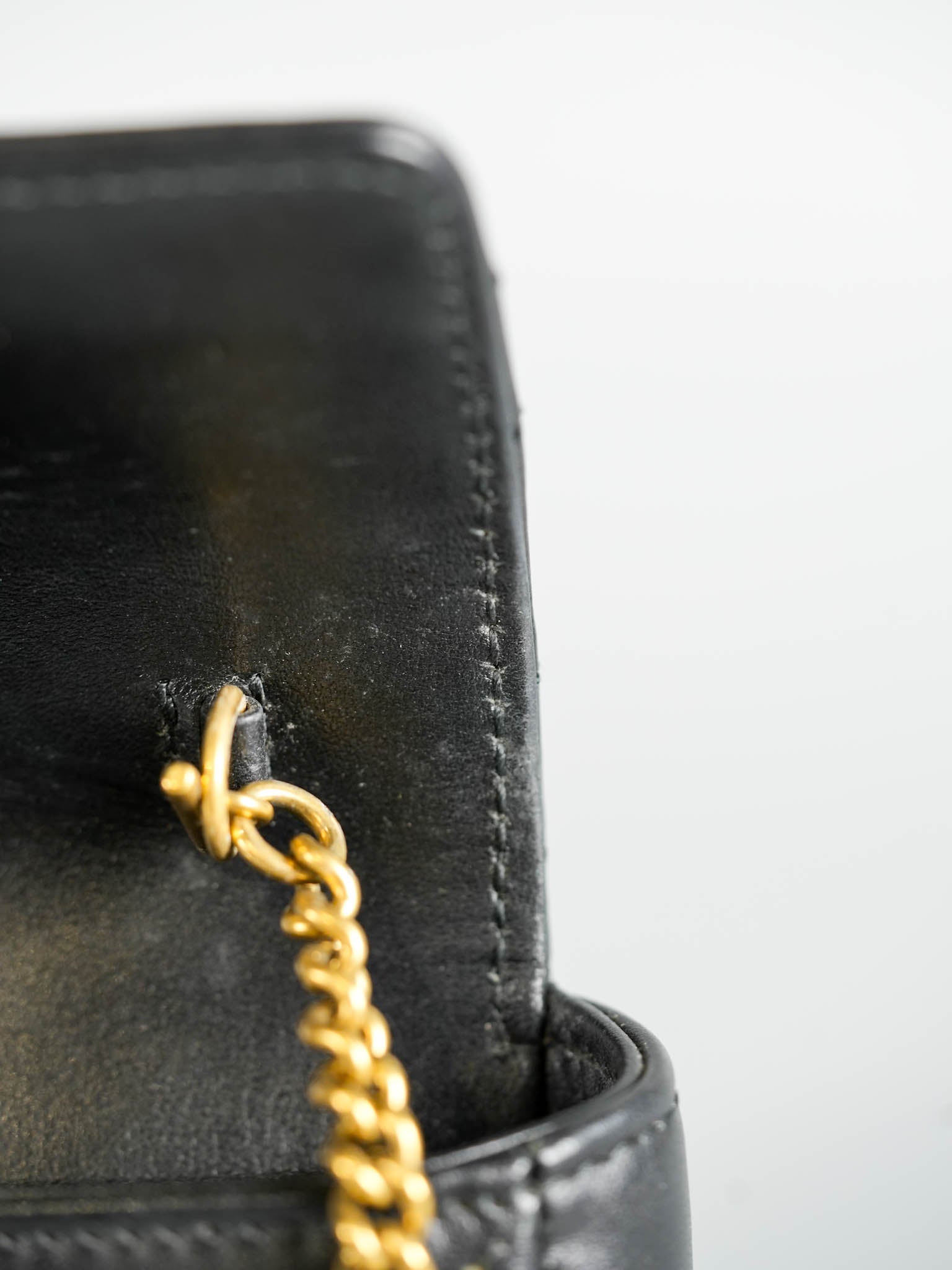 Marmont Chain Mini GG Black Leather | Purse Maison Luxury Bags Shop