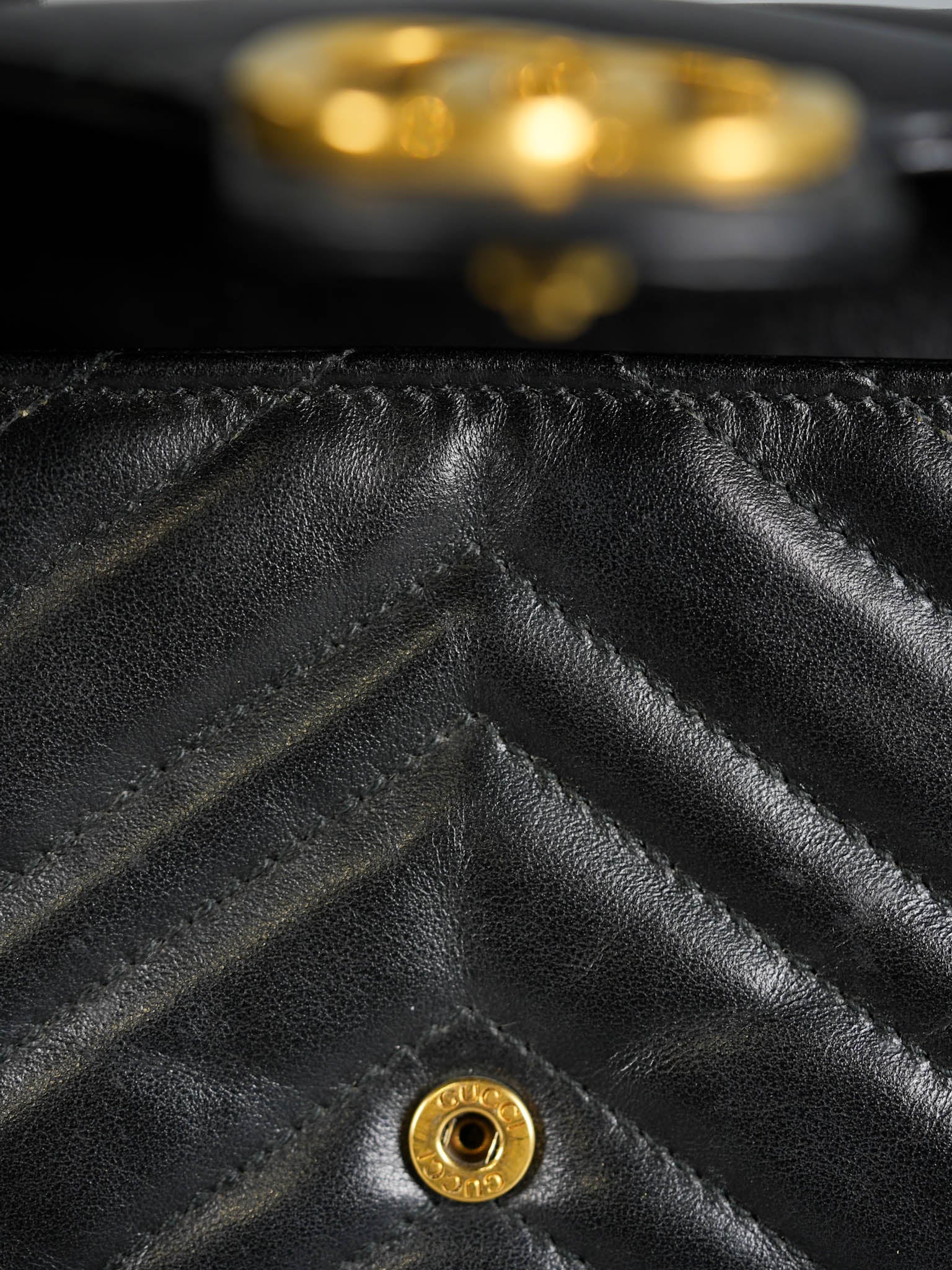 Marmont Chain Mini GG Black Leather | Purse Maison Luxury Bags Shop