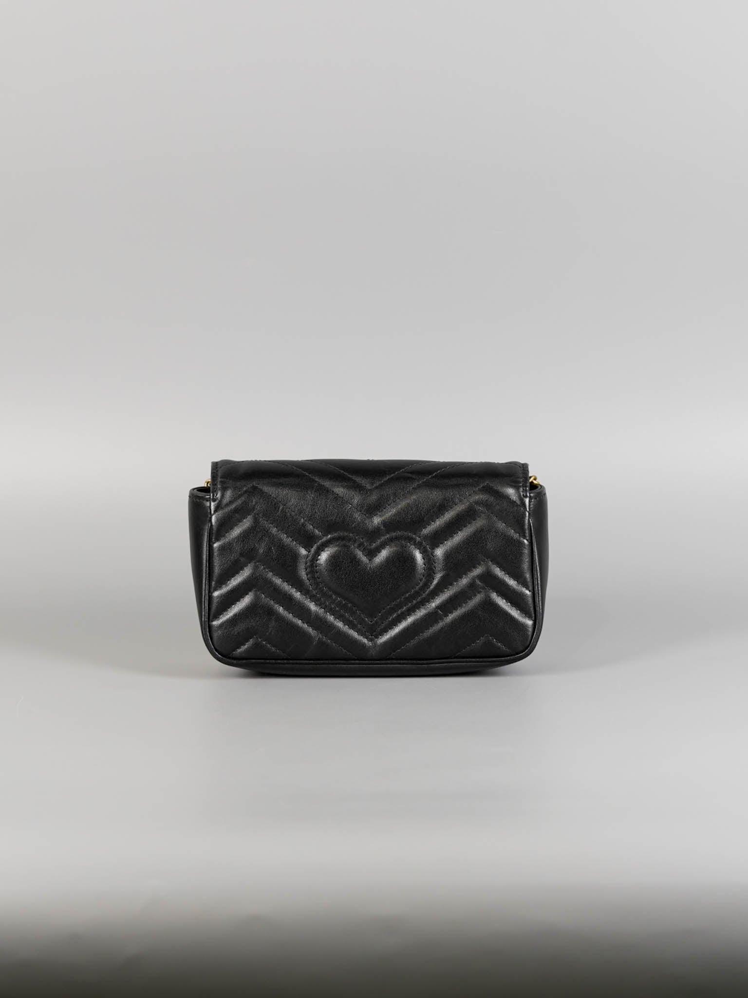 Marmont Chain Mini GG Black Leather | Purse Maison Luxury Bags Shop