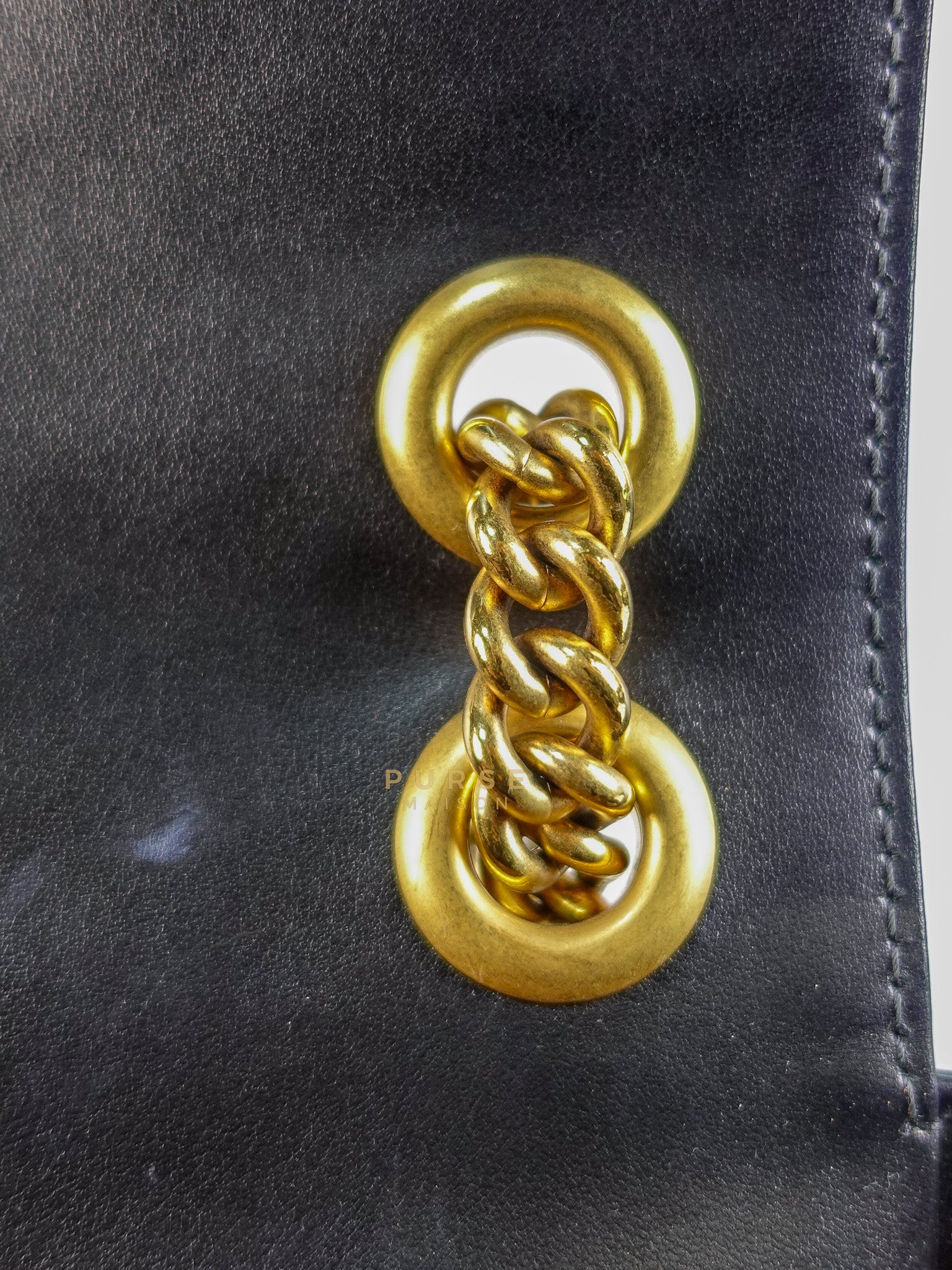 Marmont Flap Bag Mini in Black Matelasse Leather & Gold Hardware | Purse Maison Luxury Bags Shop
