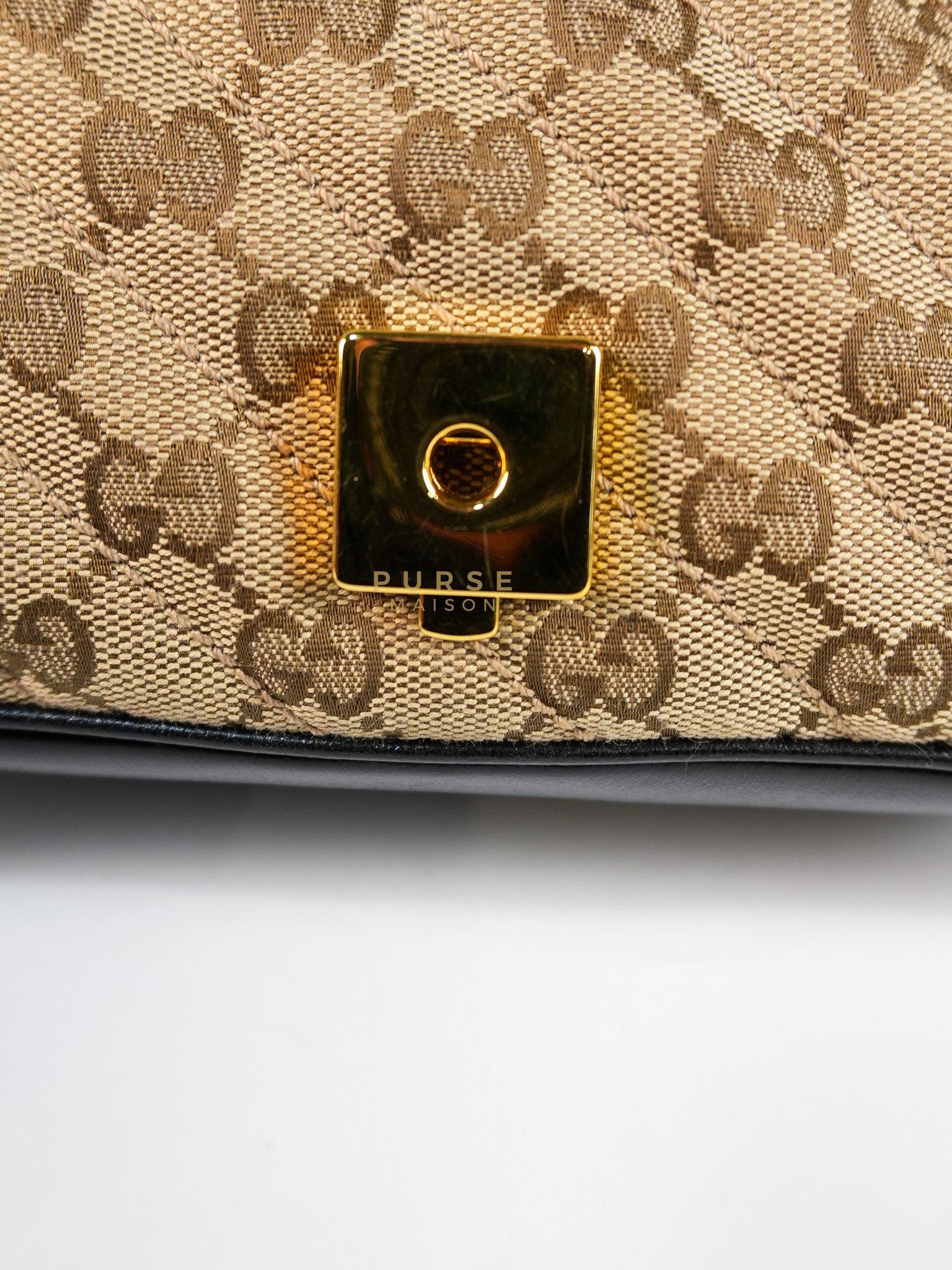 Marmont Flap Chain Shoulder Bag Small in GG Supreme Canvas (25cm x 7cm x 13cm) | Purse Maison Luxury Bags Shop