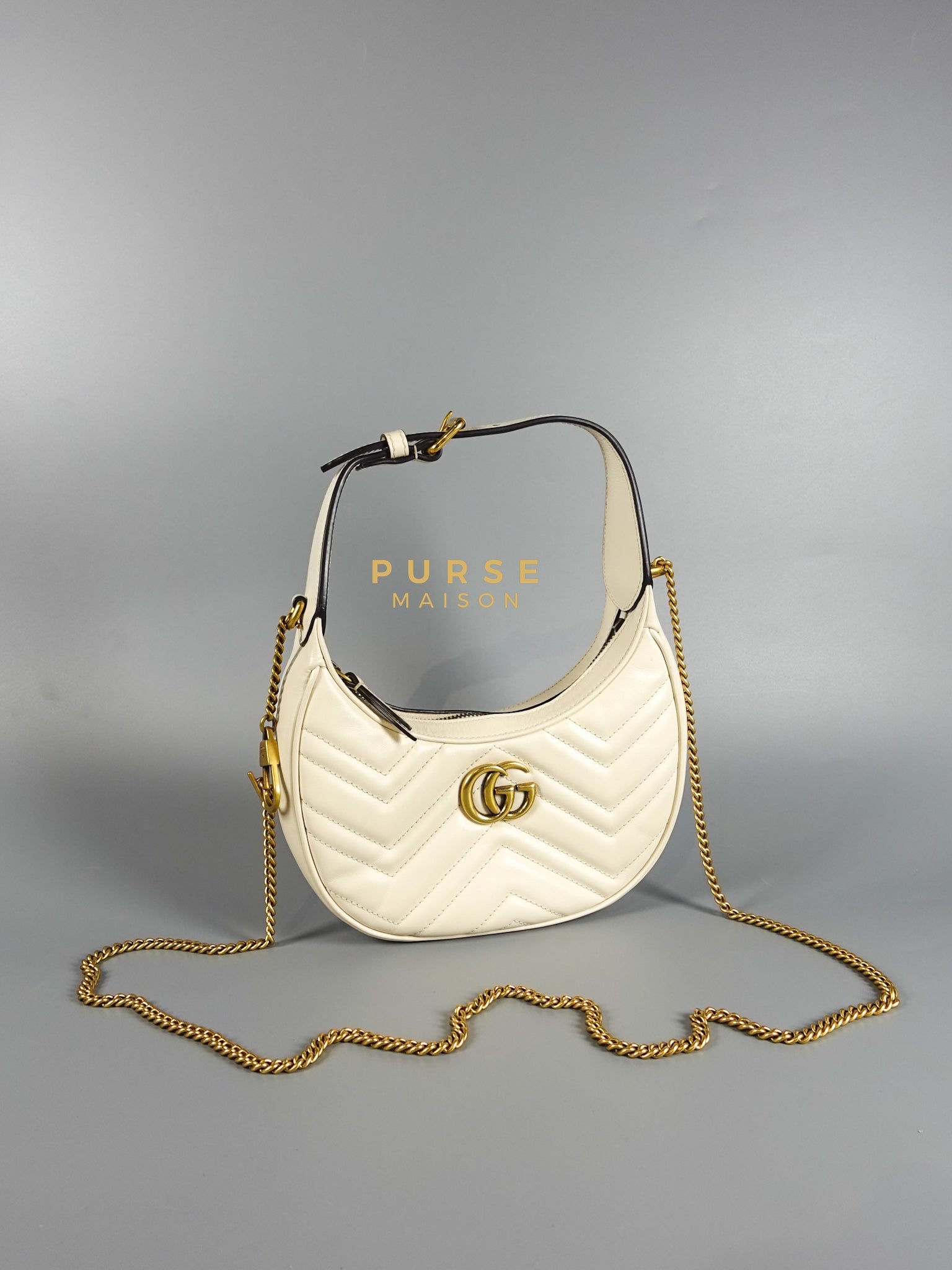 Marmont Half Moon Mini Bag | Purse Maison Luxury Bags Shop