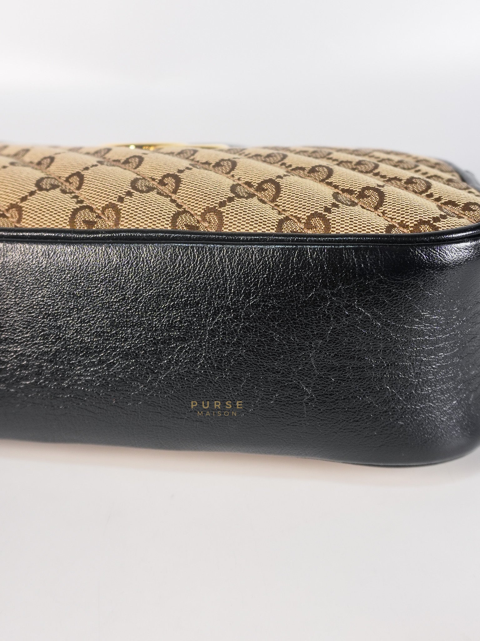 Marmont Small Camera Bag in GG Supreme Canvas | Purse Maison Luxury Bags Shop