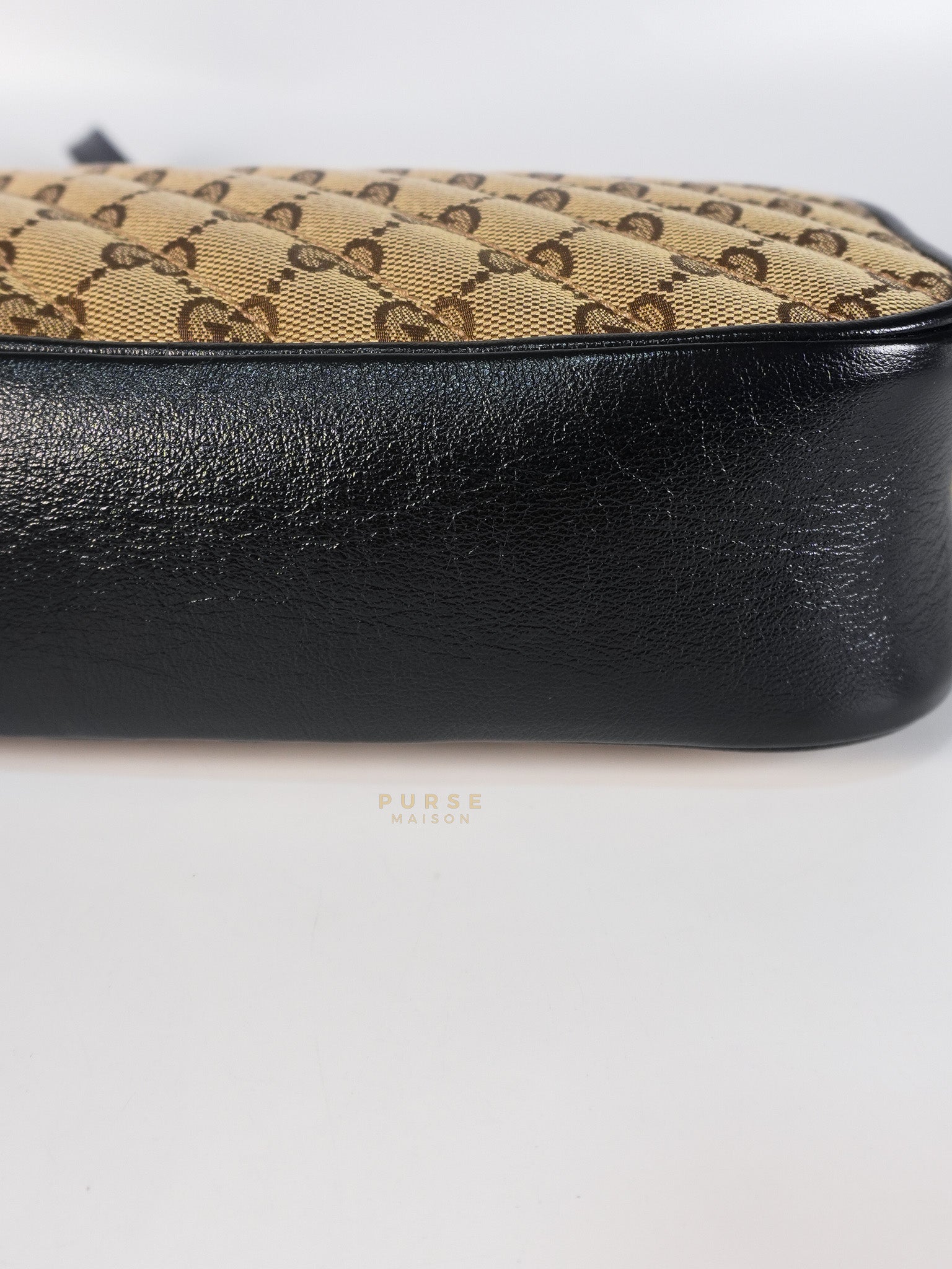 Marmont Small Camera Bag in GG Supreme Canvas | Purse Maison Luxury Bags Shop