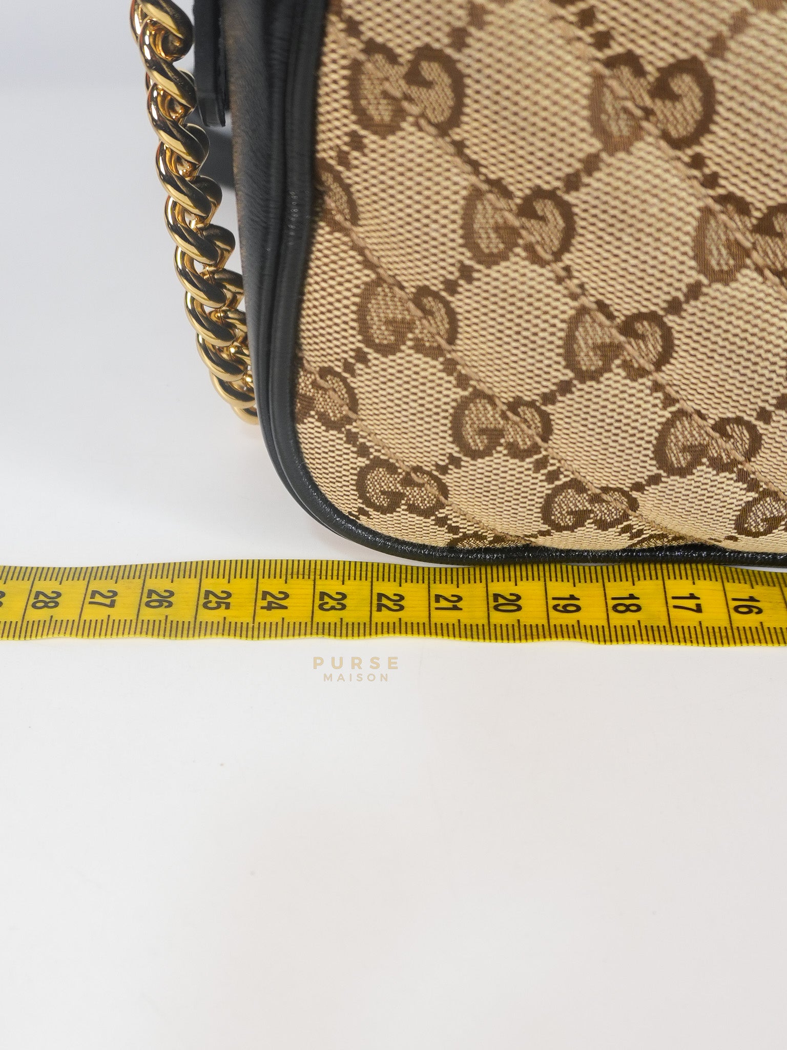 Marmont Small Camera Bag in GG Supreme Canvas | Purse Maison Luxury Bags Shop