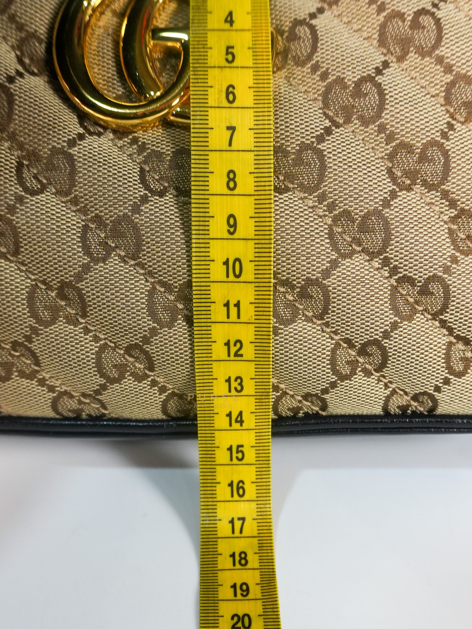 Marmont Small Camera Bag in GG Supreme Canvas | Purse Maison Luxury Bags Shop