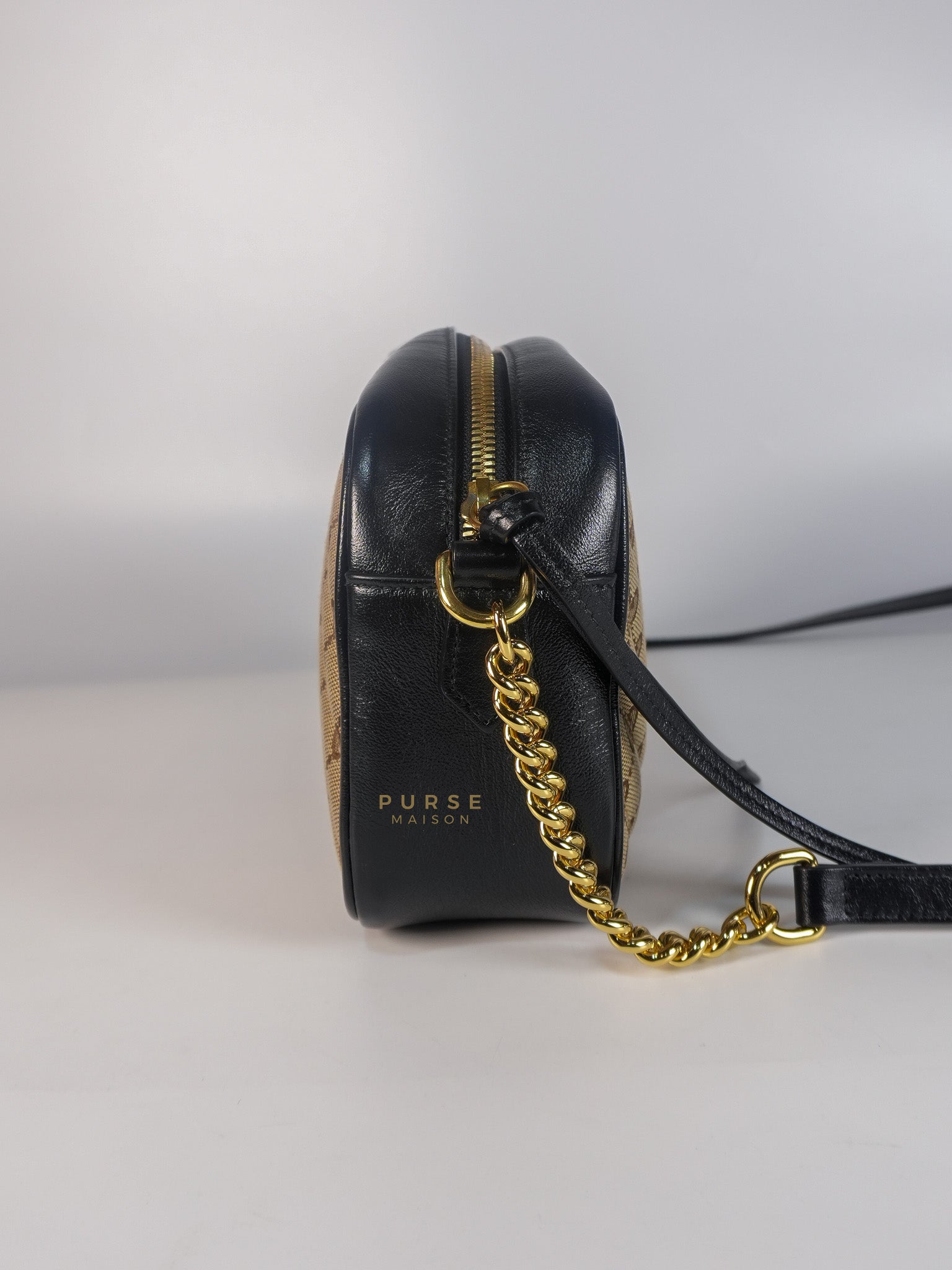 Marmont Small Camera Bag in GG Supreme Canvas | Purse Maison Luxury Bags Shop