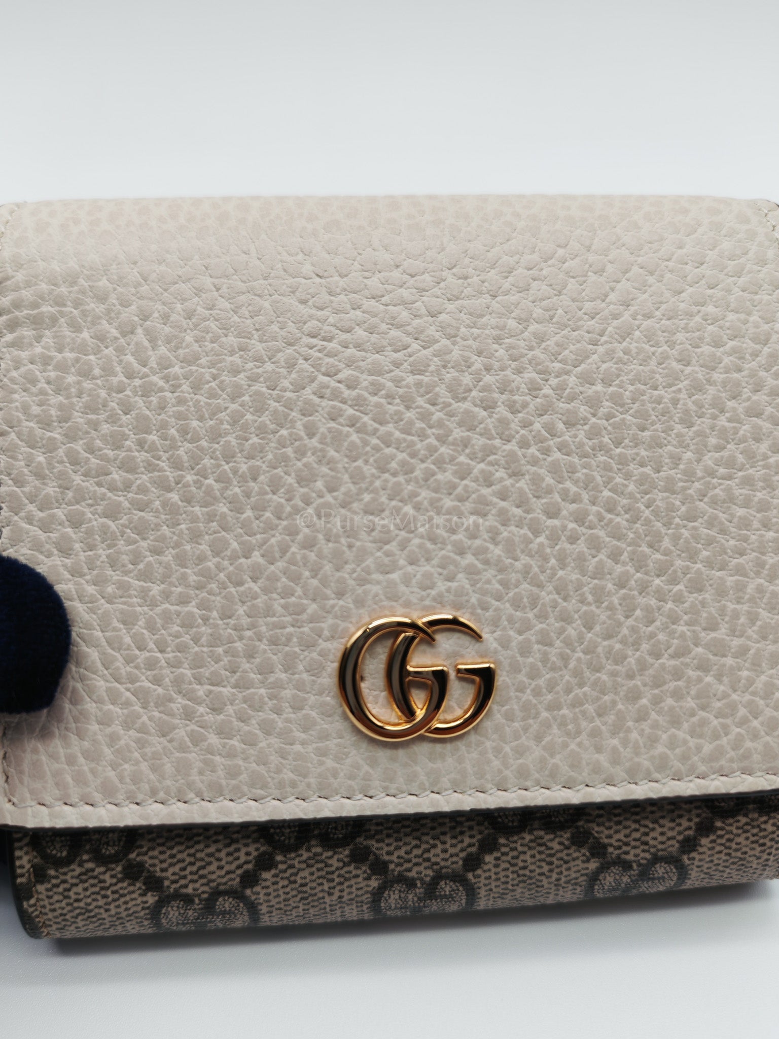 Marmont Wallet Bi-color GG Supreme Canvas | Purse Maison Luxury Bags Shop