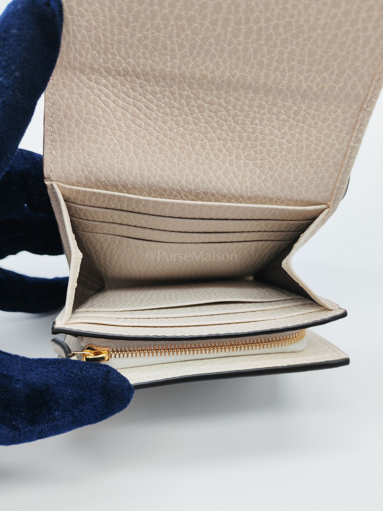 Marmont Wallet Bi-color GG Supreme Canvas | Purse Maison Luxury Bags Shop