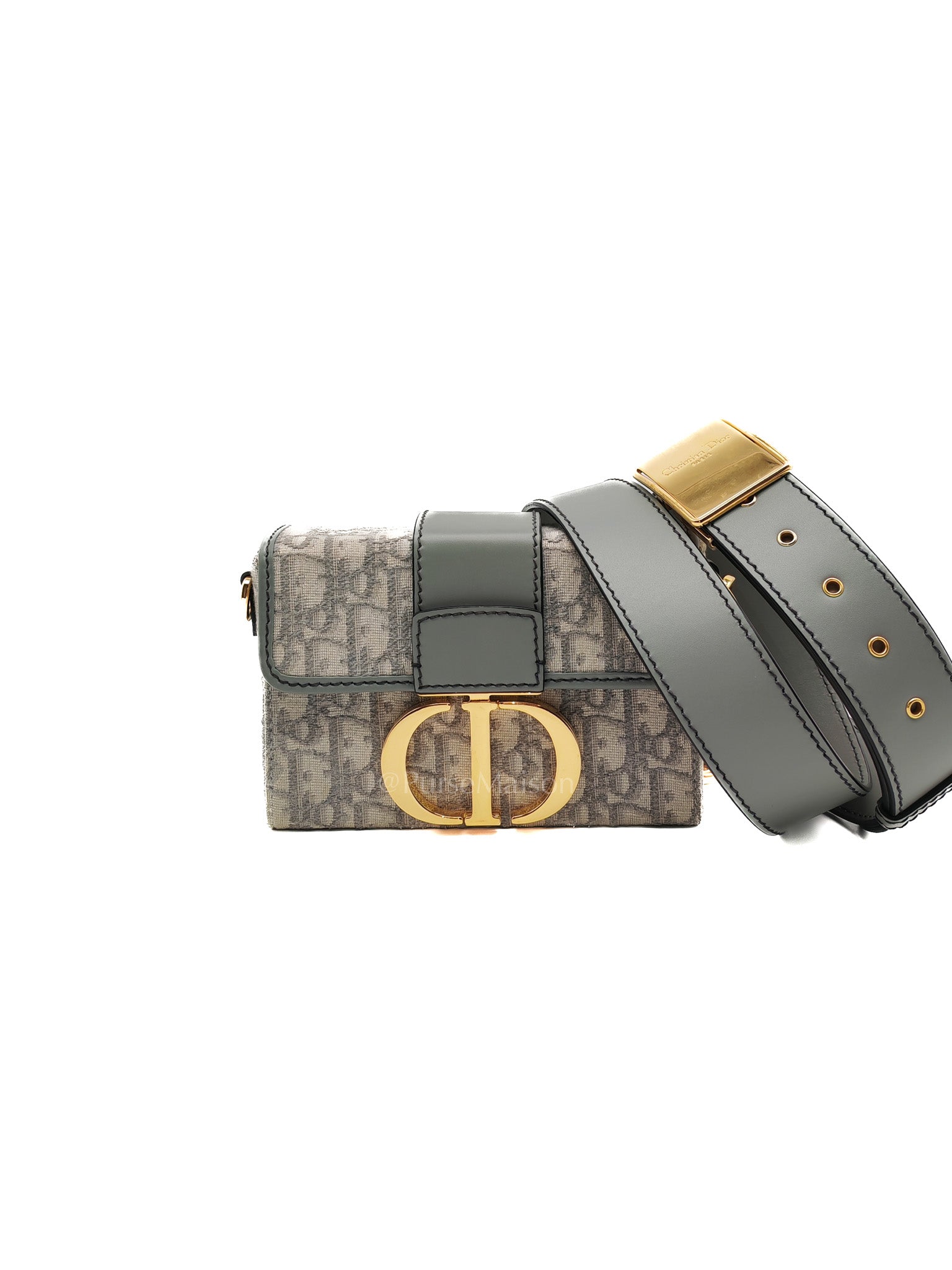 Dior 30 montaigne box bag oblique jacquard
