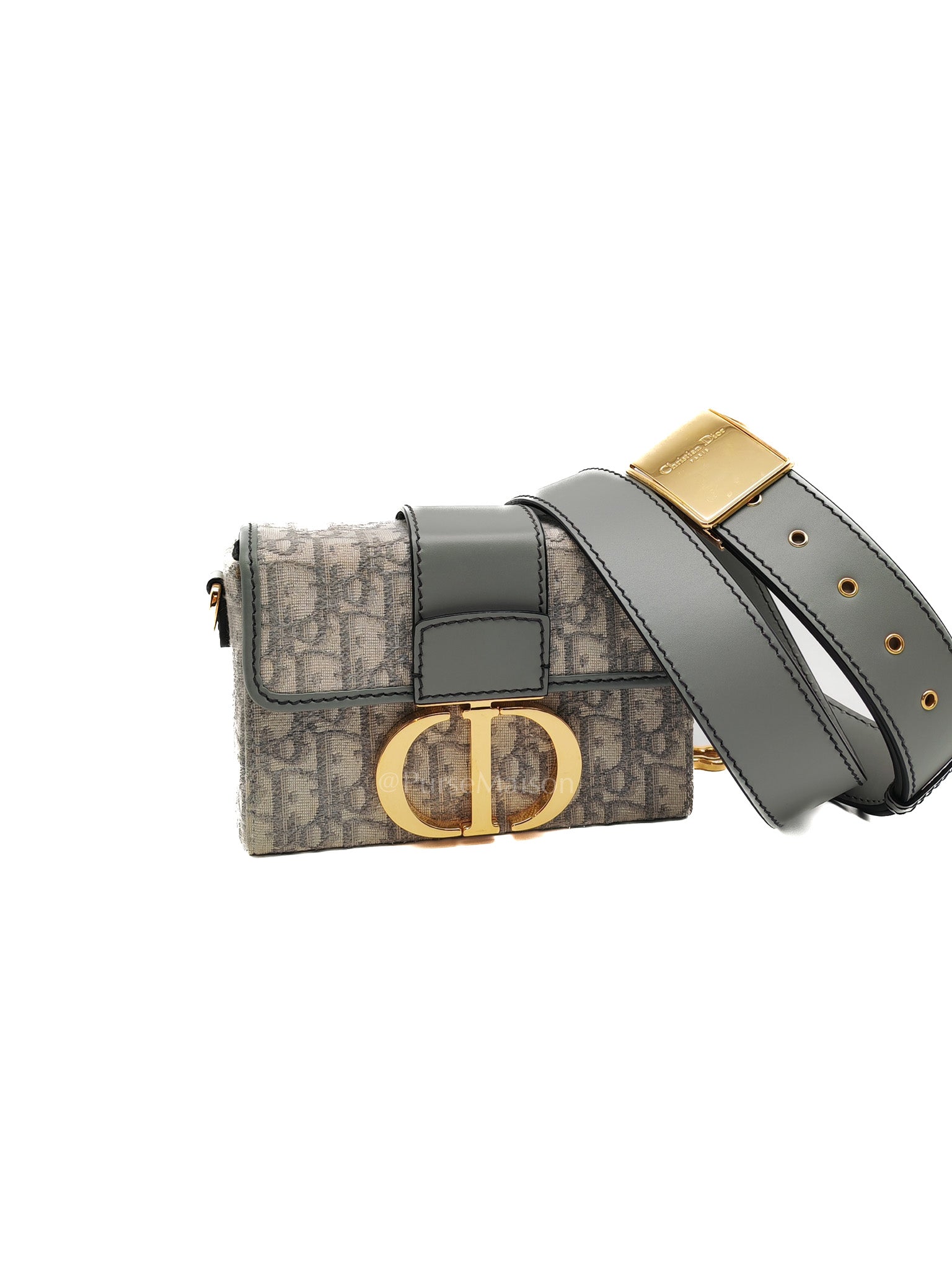 Dior 30 montaigne box bag oblique jacquard