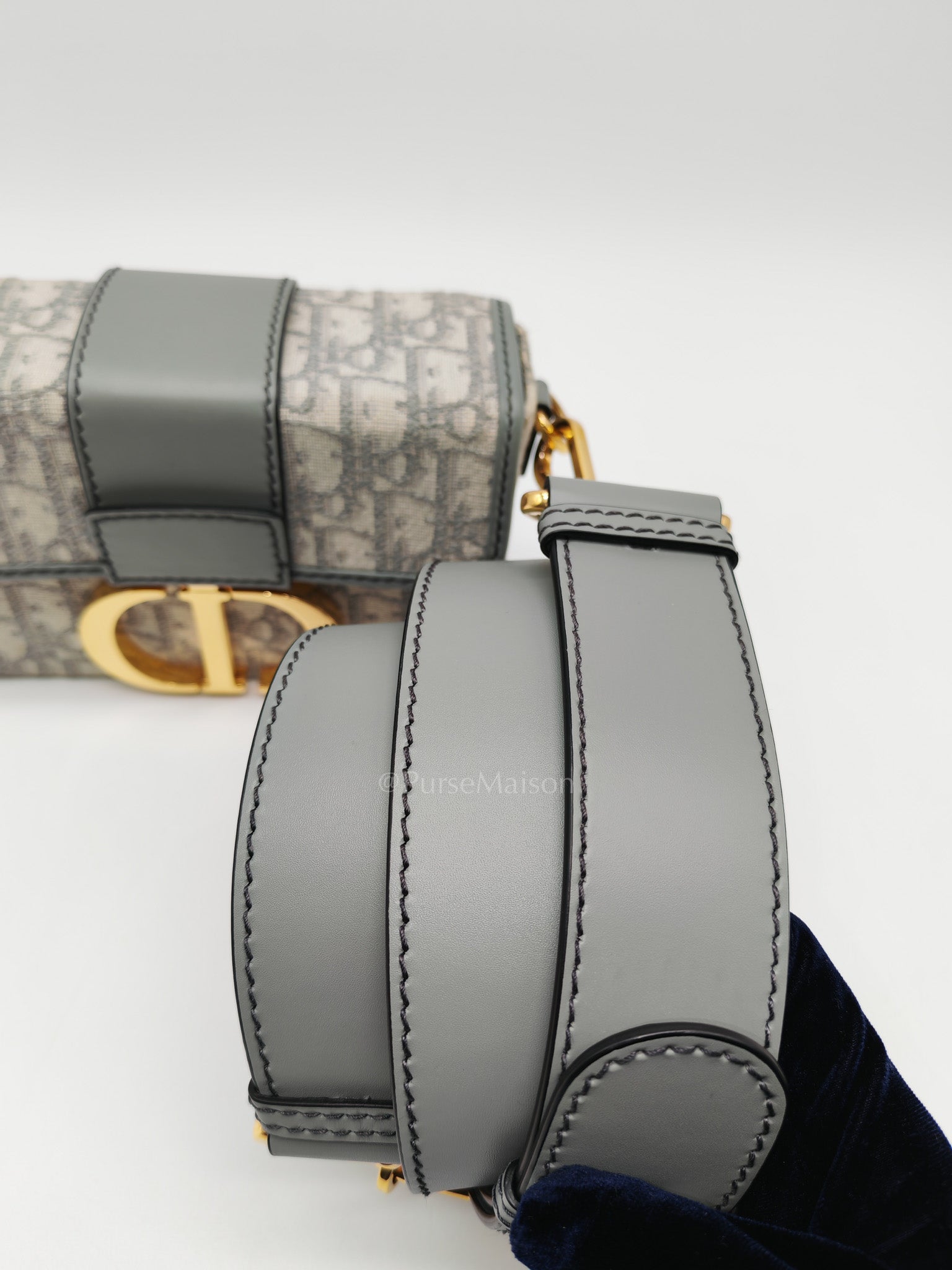 Dior 30 montaigne box bag oblique jacquard