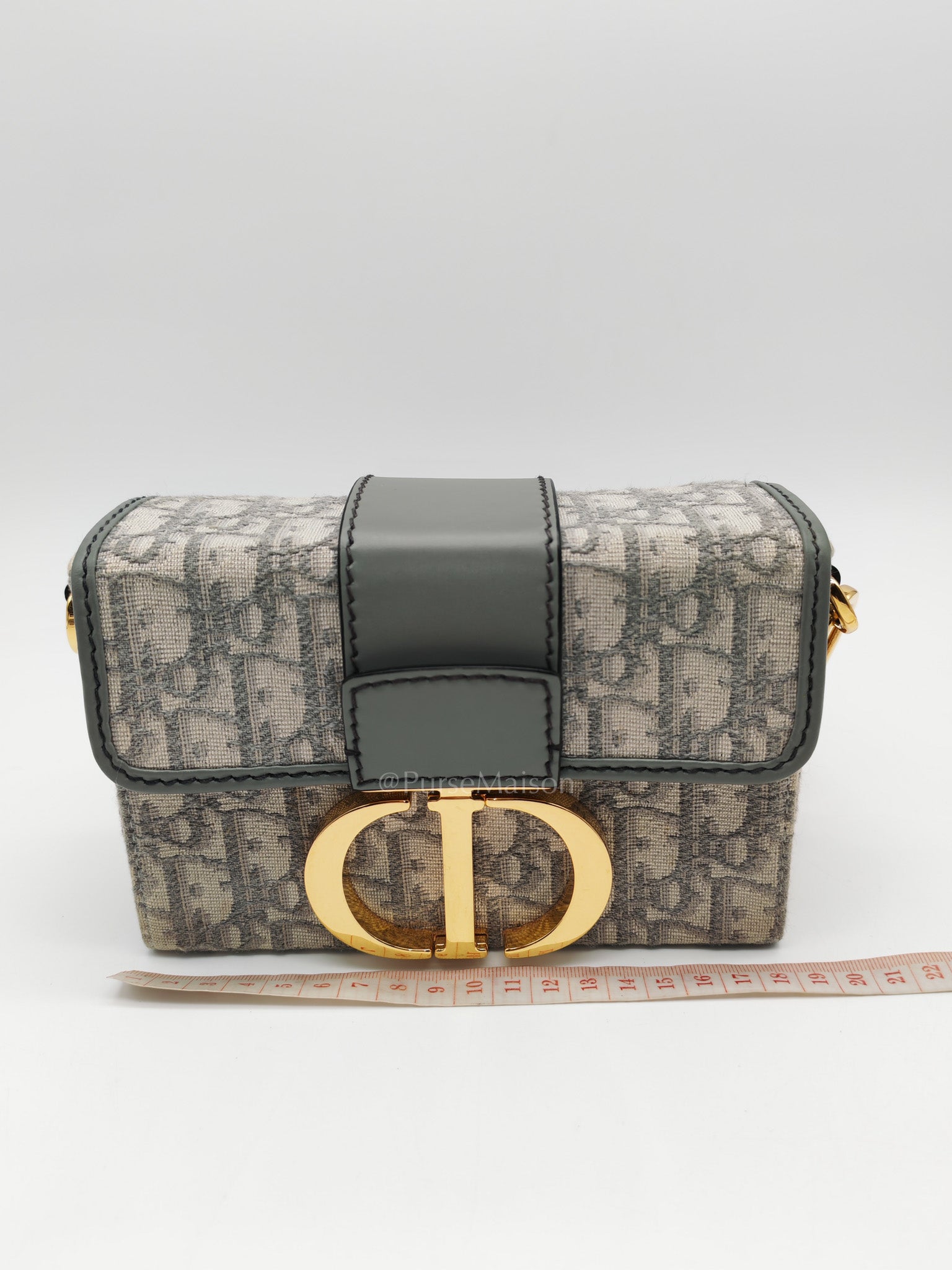 Dior 30 montaigne box bag oblique jacquard