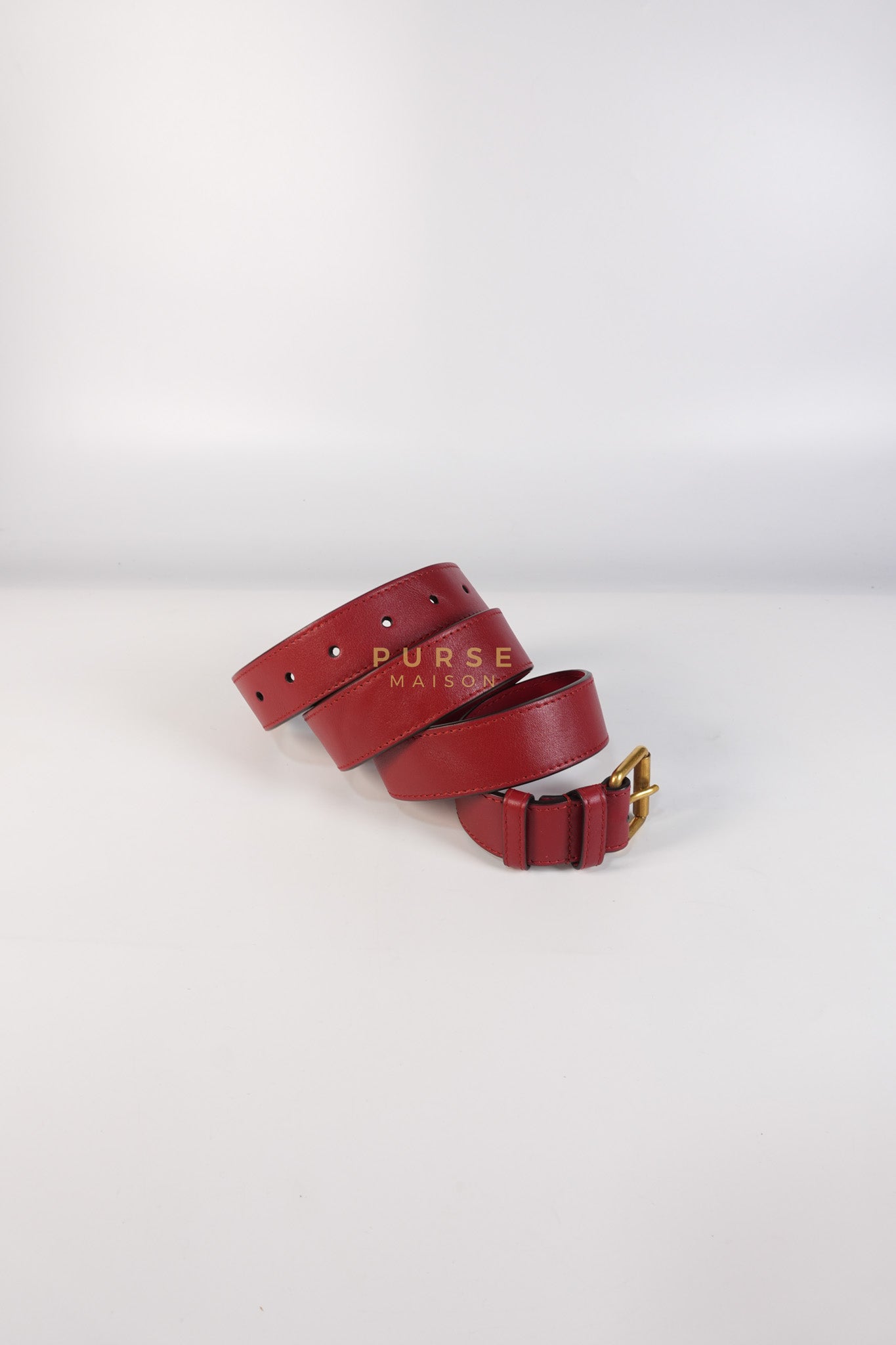 Matelasse Red Marmont Belt Bag | Purse Maison Luxury Bags Shop