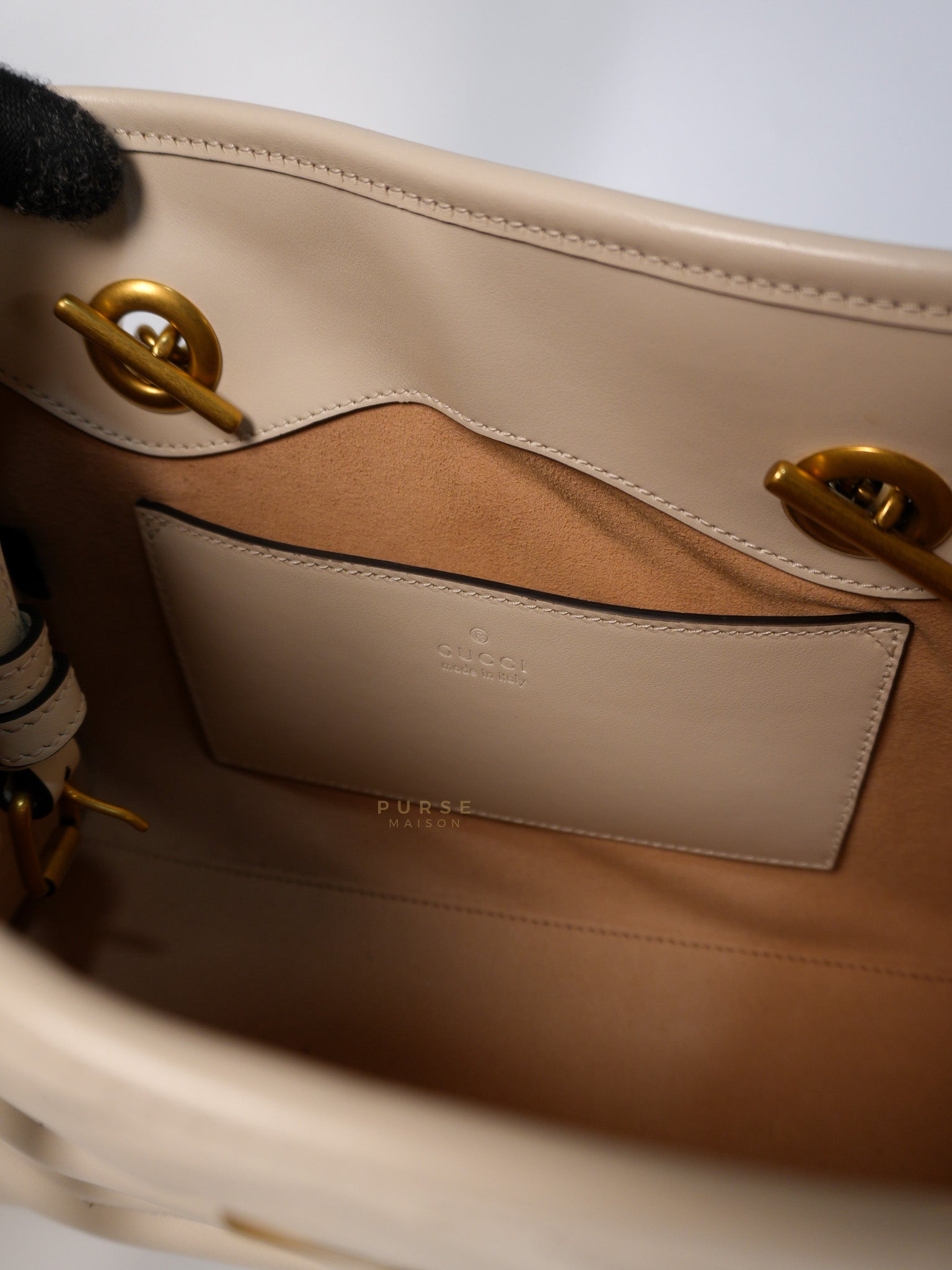 Matelasse Small Marmont Quilted Leather Tote Bag | Purse Maison Luxury Bags Shop