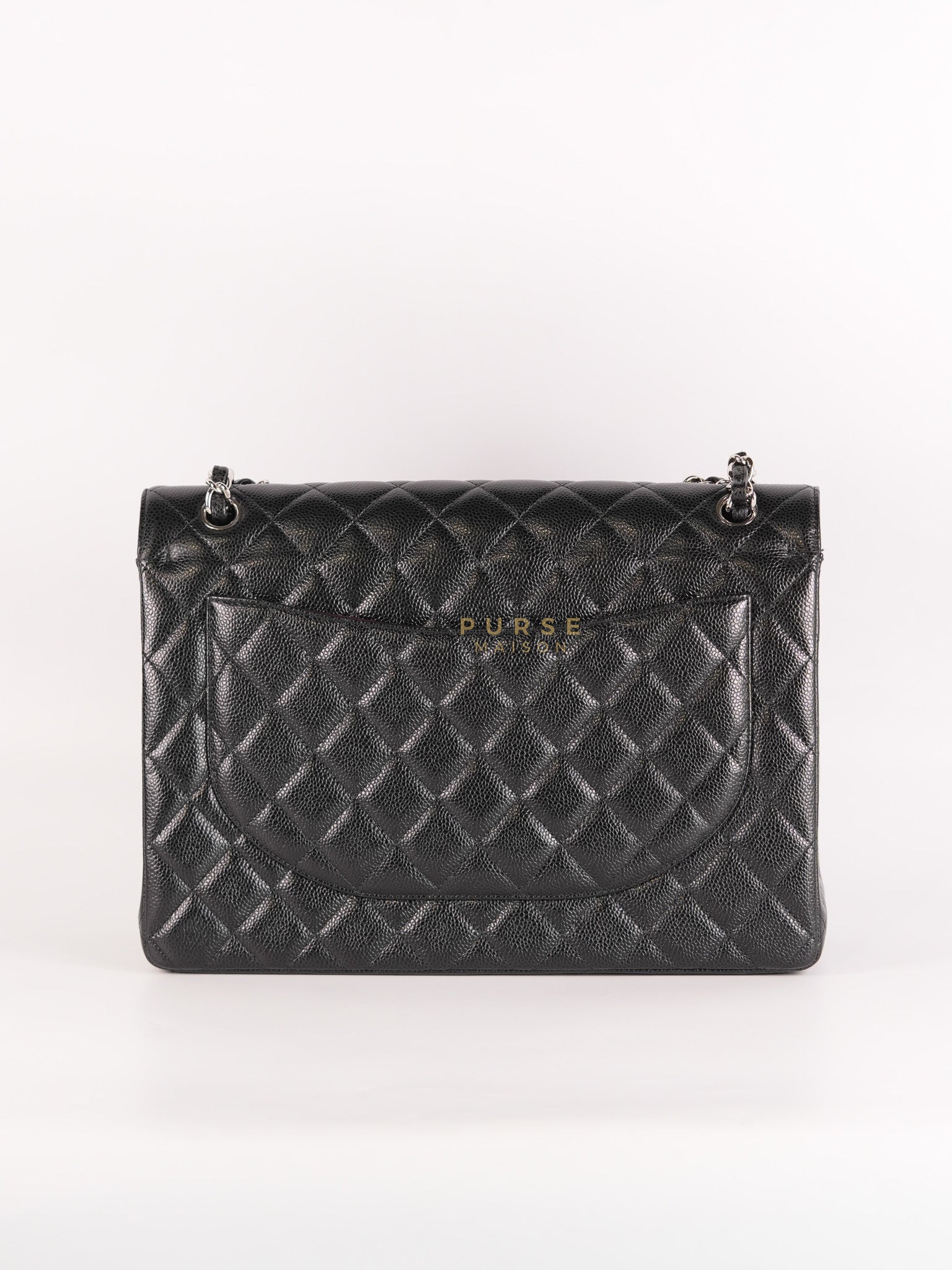 Maxi Black Silver Series 23 | Purse Maison Luxury Bags Shop