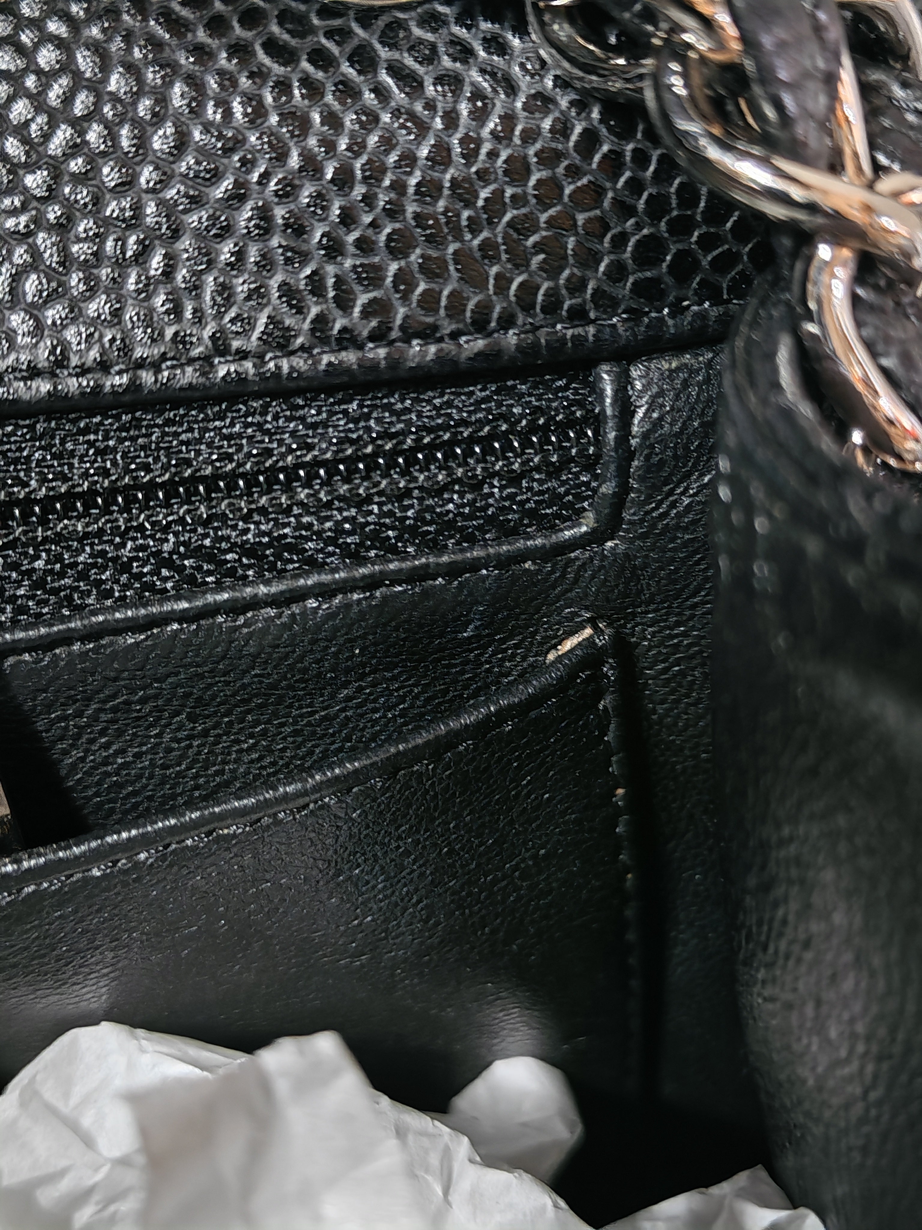 Maxi Single Flap in Black Quilted Caviar Leather and Silver Hardware Series 13 | Purse Maison Luxury Bags Shop