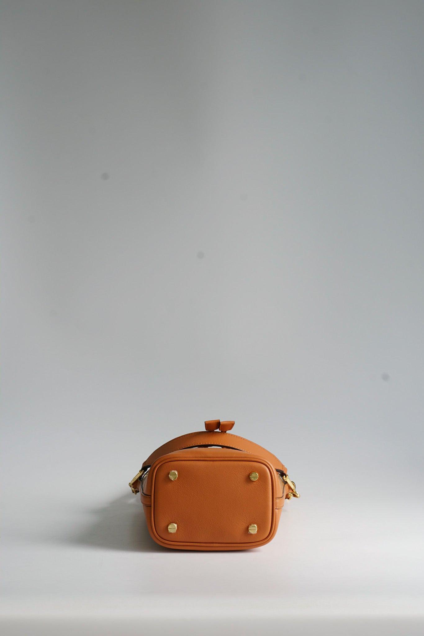 MCM Dessau Visetos Bucket Bag