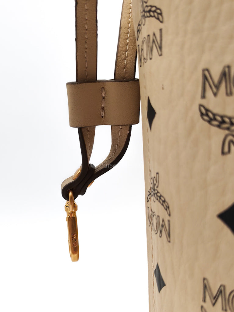 Liz Reversible Beige Shopping Tote Bag | Purse Maison Luxury Bags Shop