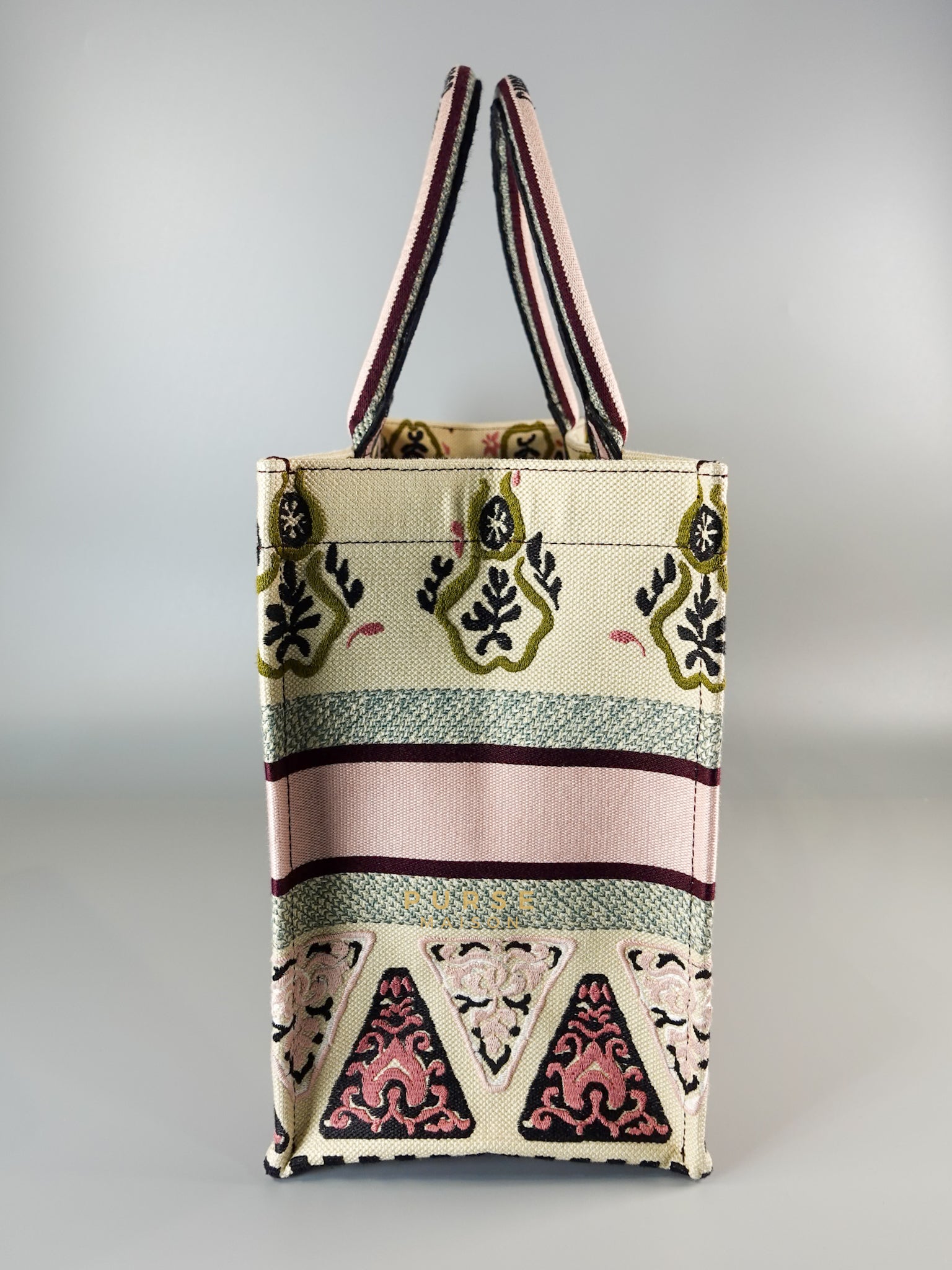 Medium Booktote Pre-Fall 2019 Embroidered Canvas | Purse Maison Luxury Bags Shop