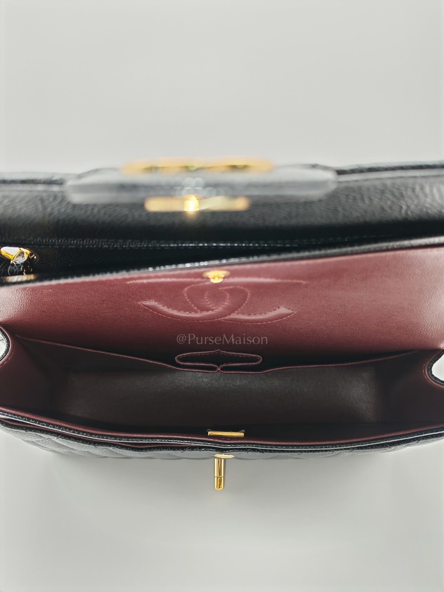 Medium Classic Double Flap Caviar GHW Microchip Unused Year 2022 K860XGCK