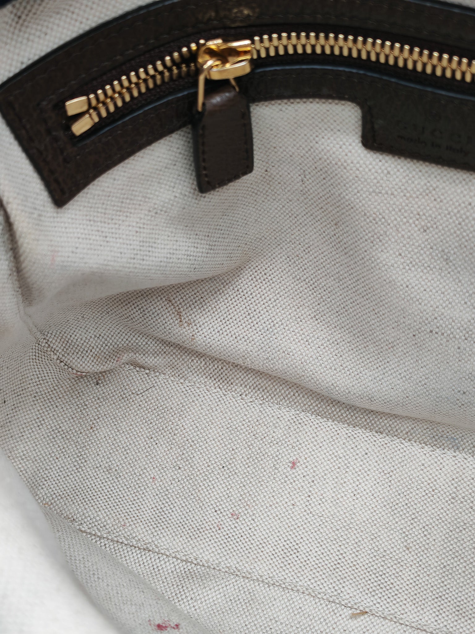 Messenger Bag in Ebony Jumbo GG Canvas | Purse Maison Luxury Bags Shop