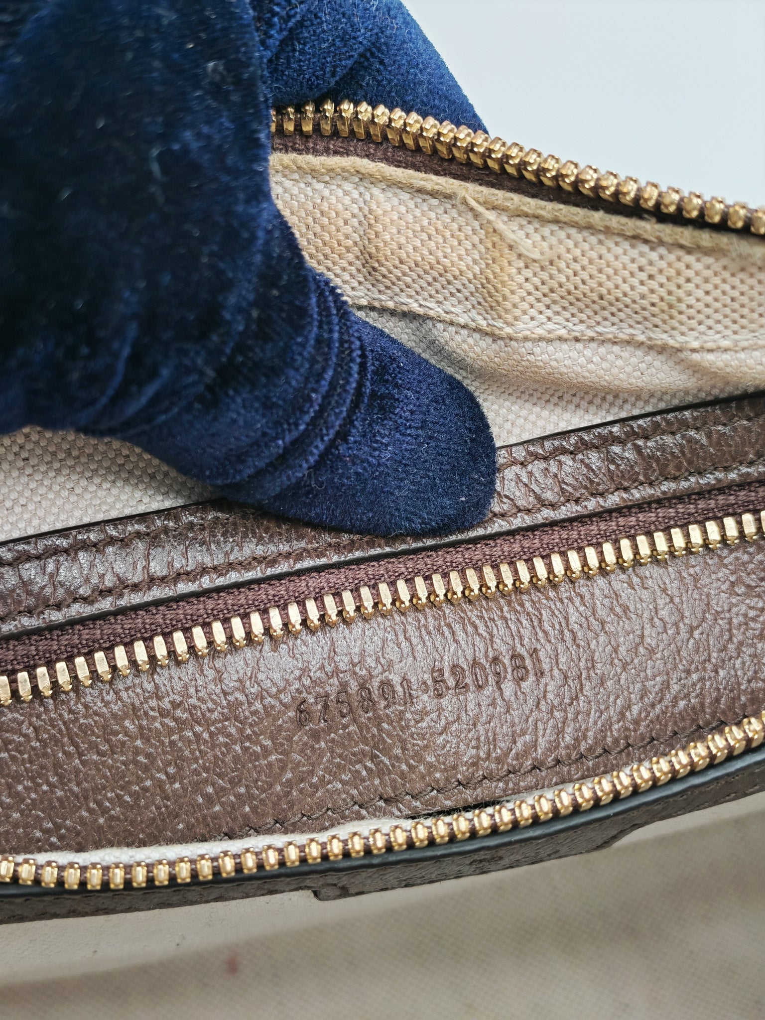 Messenger Bag in Ebony Jumbo GG Canvas | Purse Maison Luxury Bags Shop