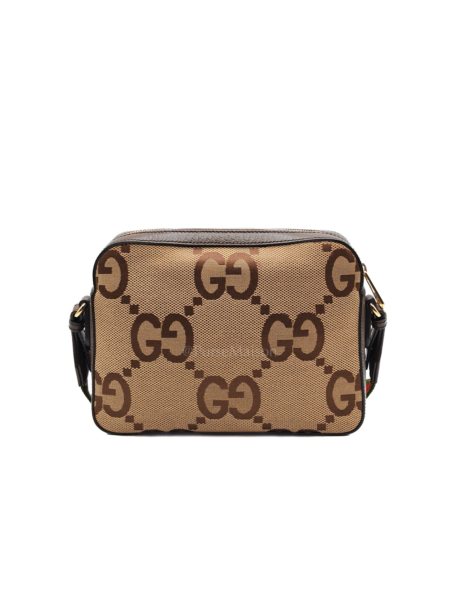 Messenger Bag in Ebony Jumbo GG Canvas | Purse Maison Luxury Bags Shop