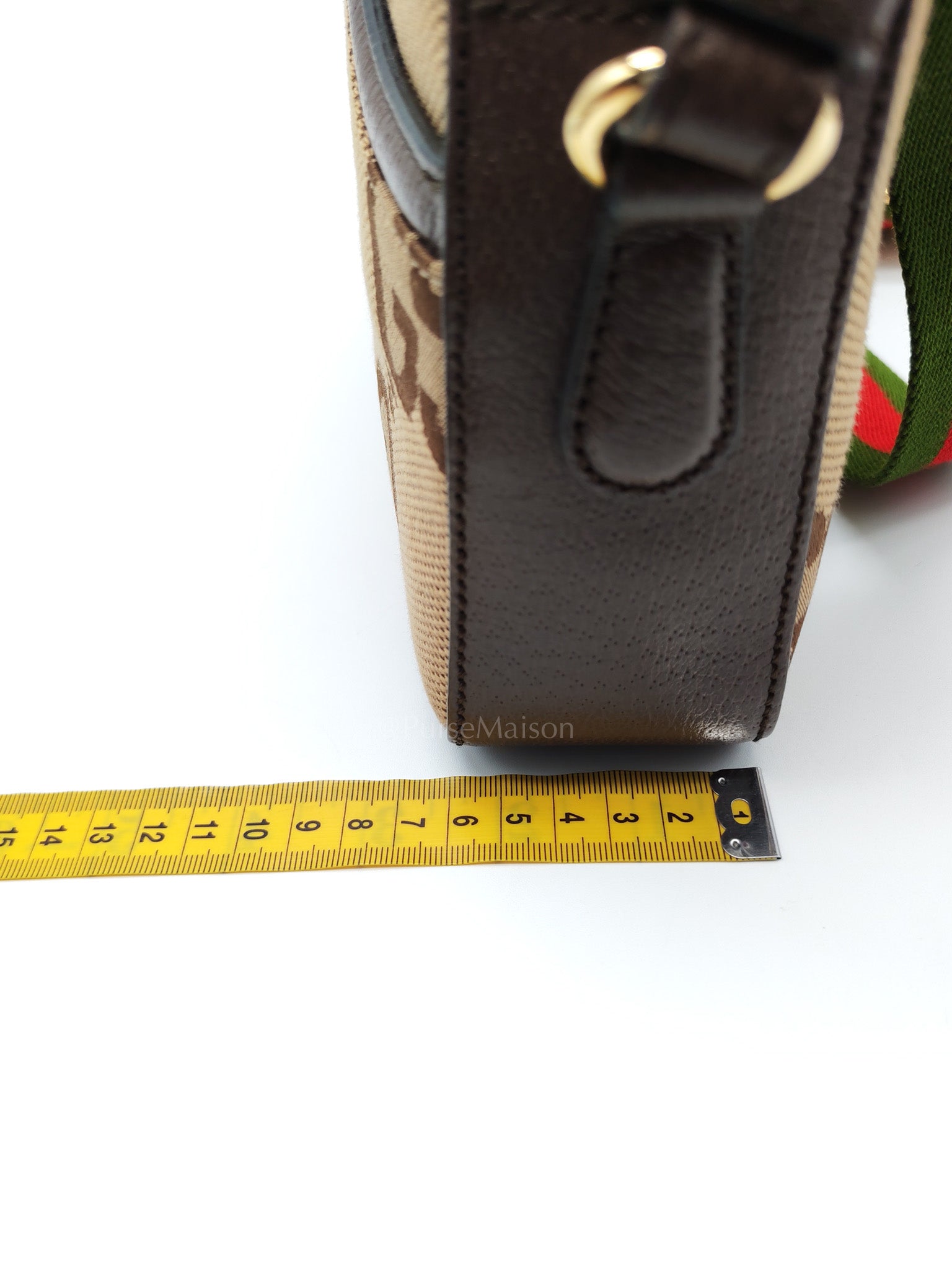 Messenger Bag in Ebony Jumbo GG Canvas | Purse Maison Luxury Bags Shop